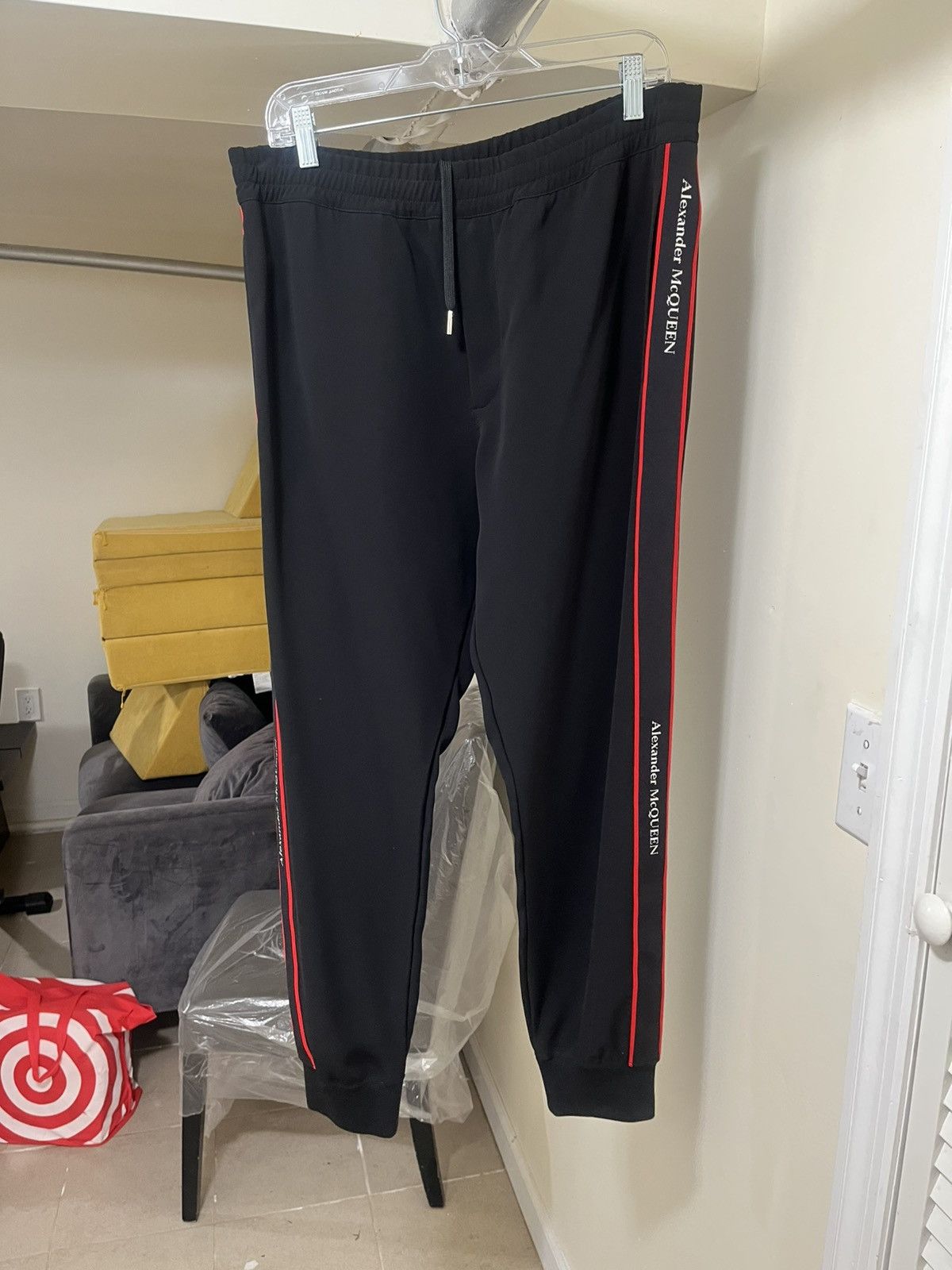 Alexander McQueen Alexander McQueen Logo Track Pant Sz XL Size US 36 / EU 52 - 1 Thumbnail