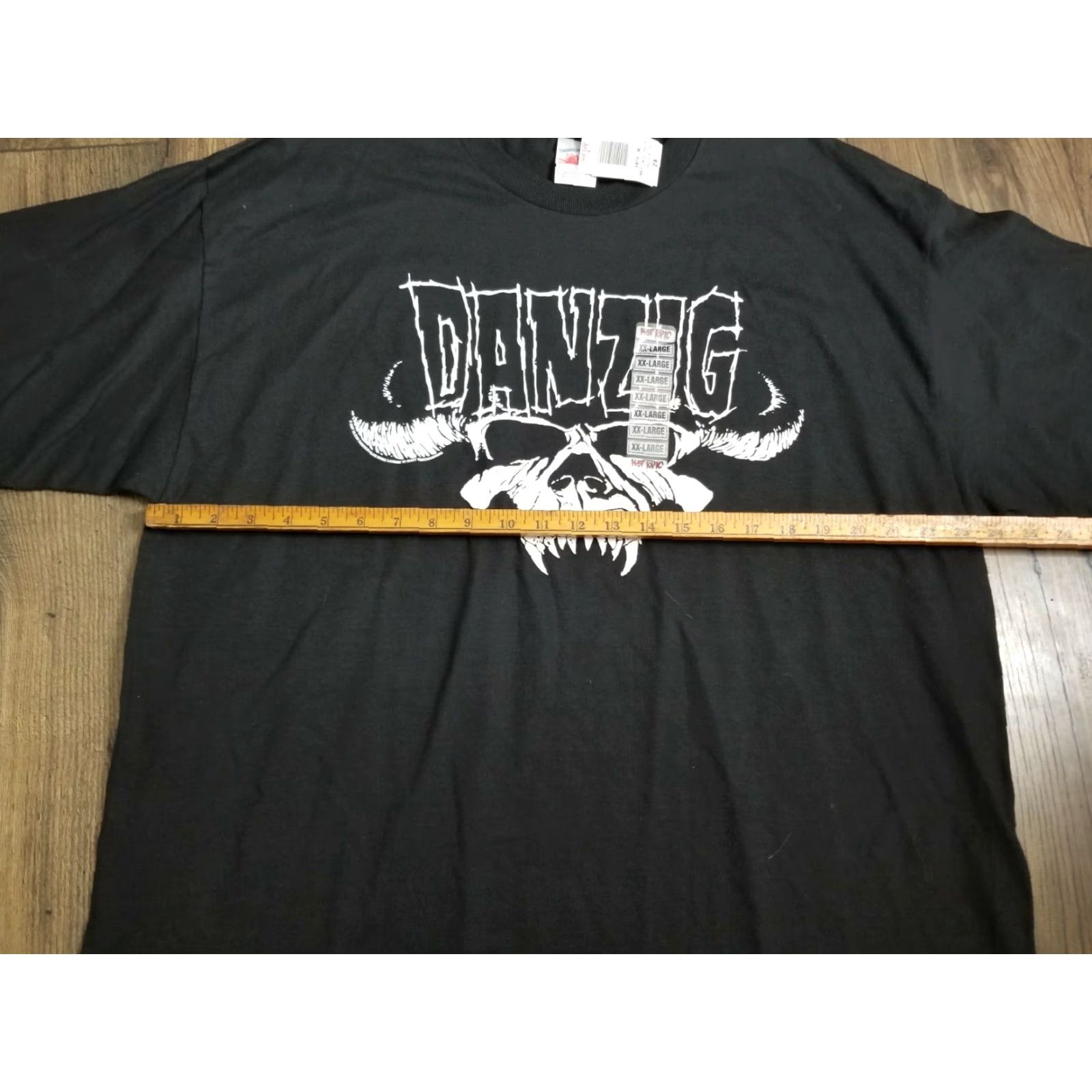 Vintage VINTAGE DANZIG BAND T-Shirt Mens 2XL Black Short Sleeve Crew Neck Deadstock 2007 Band Shirt Tee Mens Size US XXL / EU 58 / 5 - 3 Thumbnail