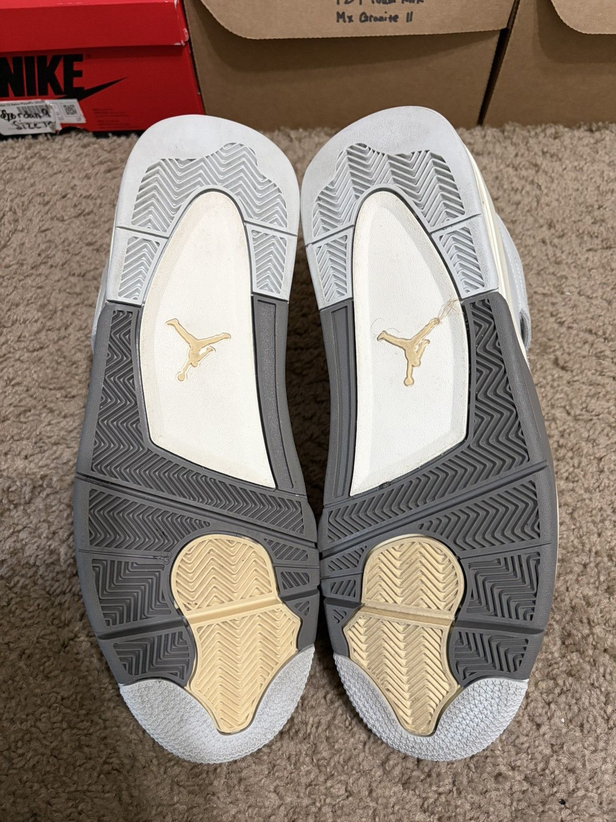 Jordan Brand Size 12.5 - Jordan 4 Retro SE Craft Photon Dust (DV3742-021) Size US 12.5 / EU 45-46 - 6 Thumbnail