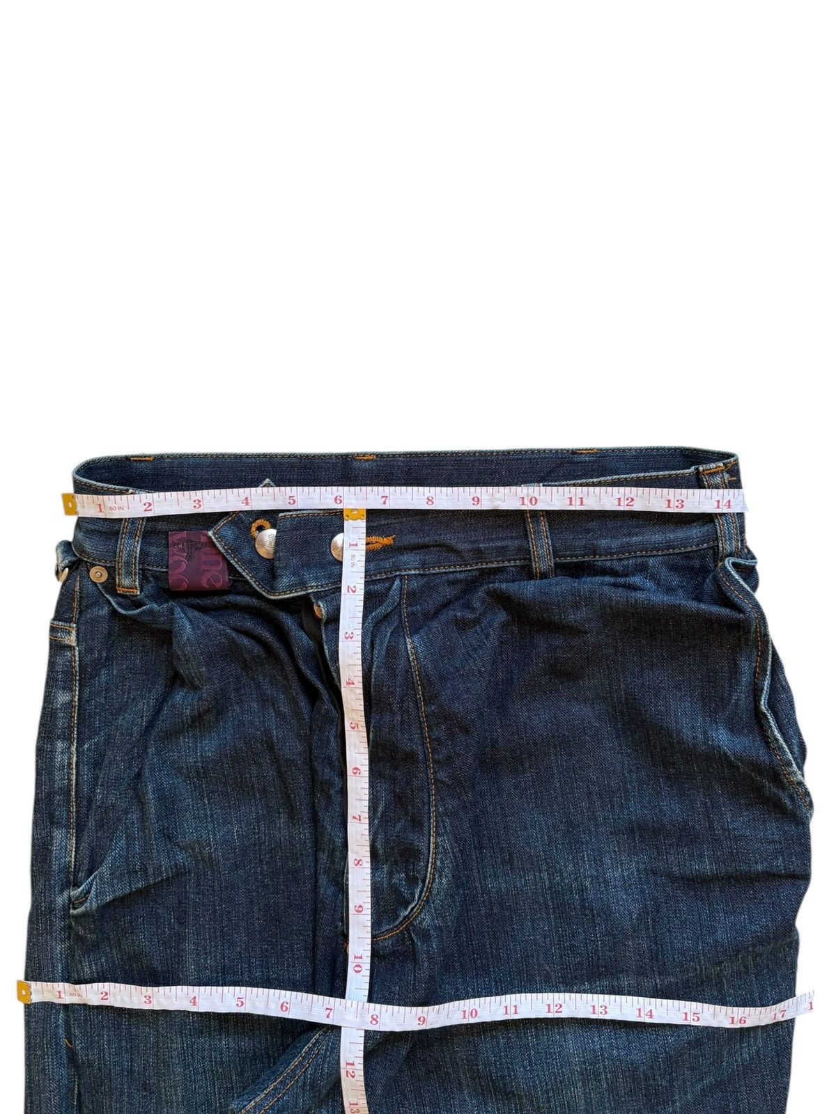 Vivienne Westwood Vivienne Westwood Asymmetric Drunken Alcoholic Jeans Size US 29 - 13 Thumbnail
