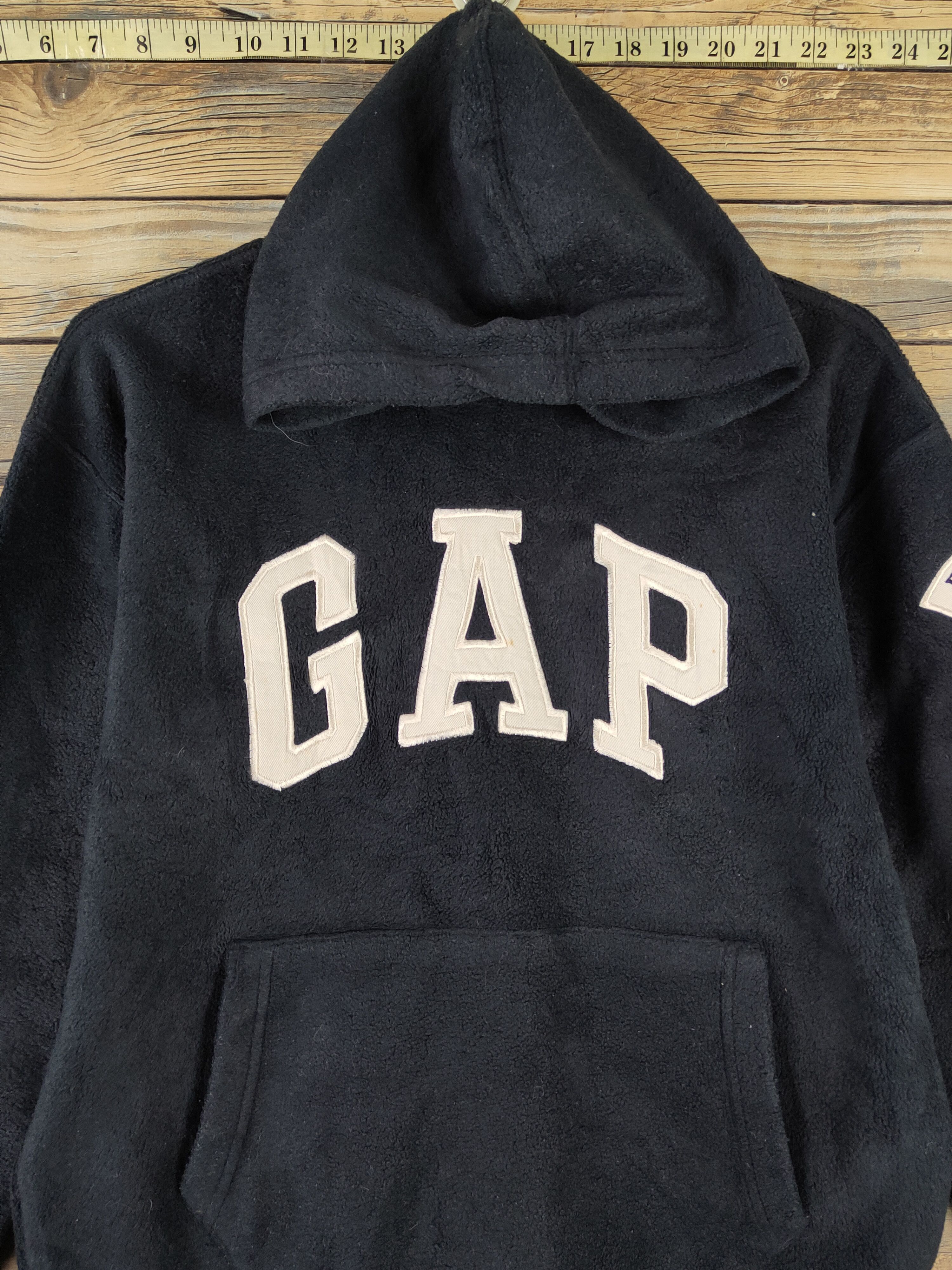 Gap × Vintage Gap for kids Navy Wool Hoodie Sweatshirts #W2142 Size XS / US 0-2 / IT 36-38 - 2 Thumbnail