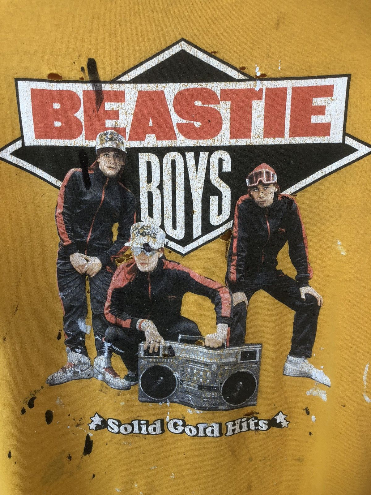Band Tees Thrashed 💥 Vintage BEASTIE BOYS Tee Size US XL / EU 56 / 4 - 3 Thumbnail