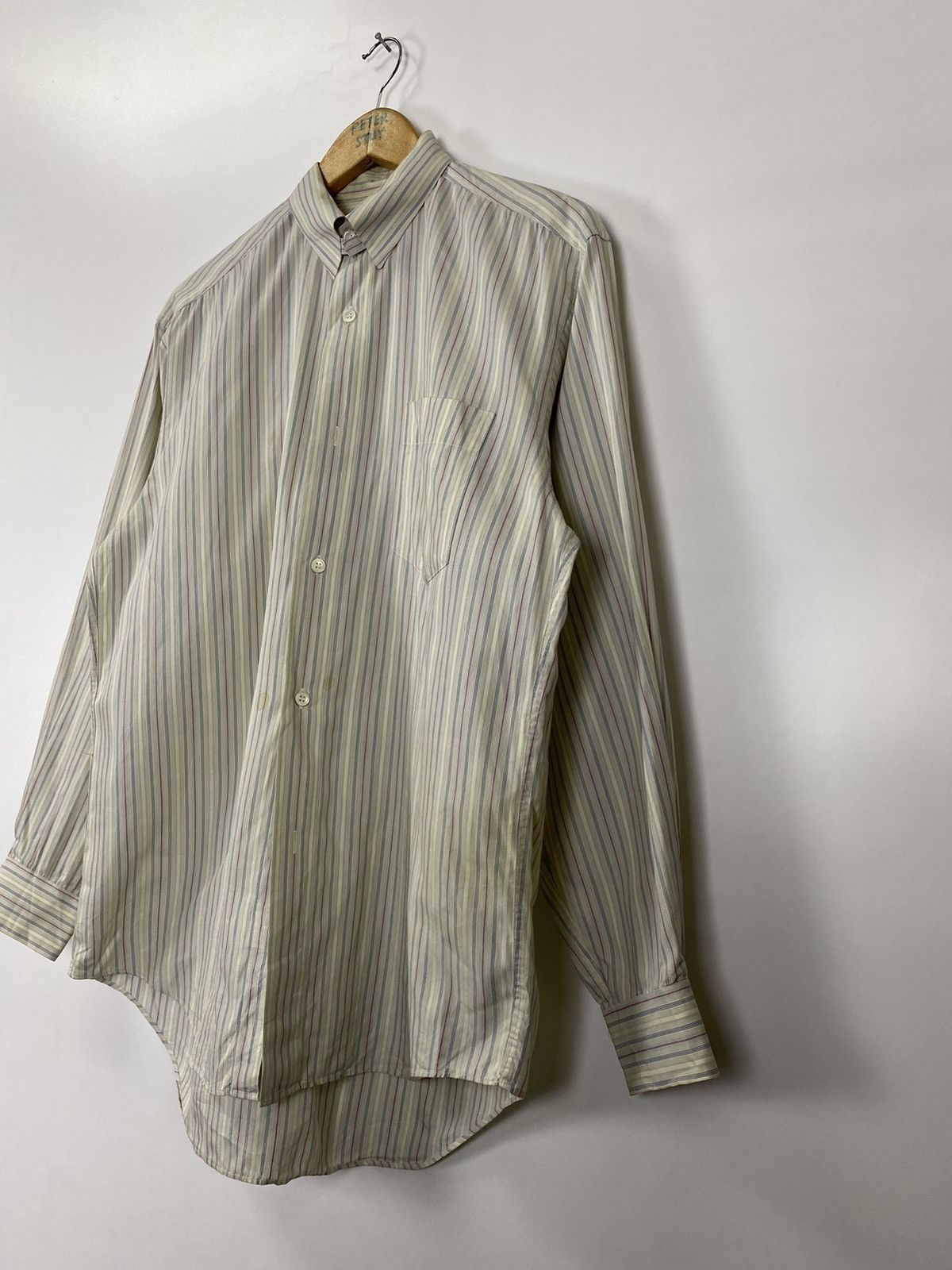 Designer × Issey Miyake × Vintage Vintage Issey Miyake Button Up Shirt Size US M / EU 48-50 / 2 - 3 Thumbnail