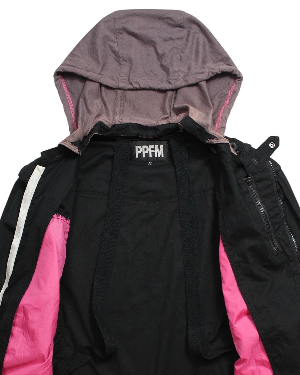 PPFM 2008 PPFM LAYERED HIDDEN HOOD RACER JACKET Size US M / EU 48-50 / 2 - 4 Thumbnail