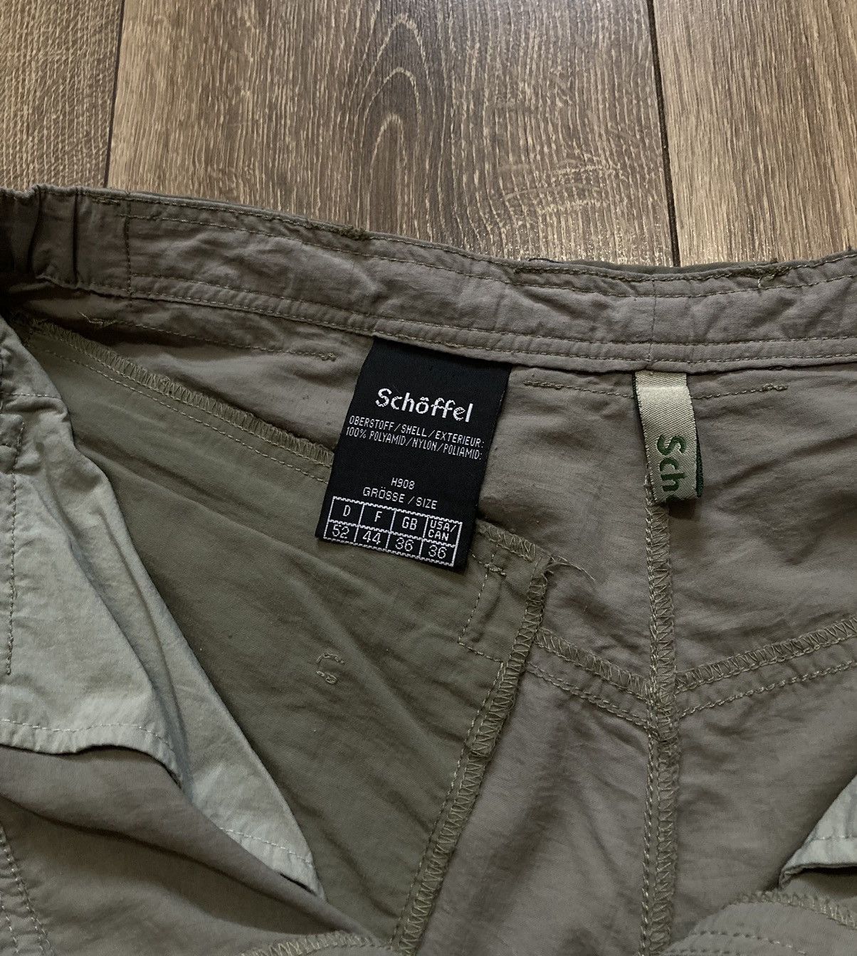 Other Schöffel Floyd Trousers Convertible Hiking Outdoor Nylon Size US 36 / EU 52 - 7 Thumbnail
