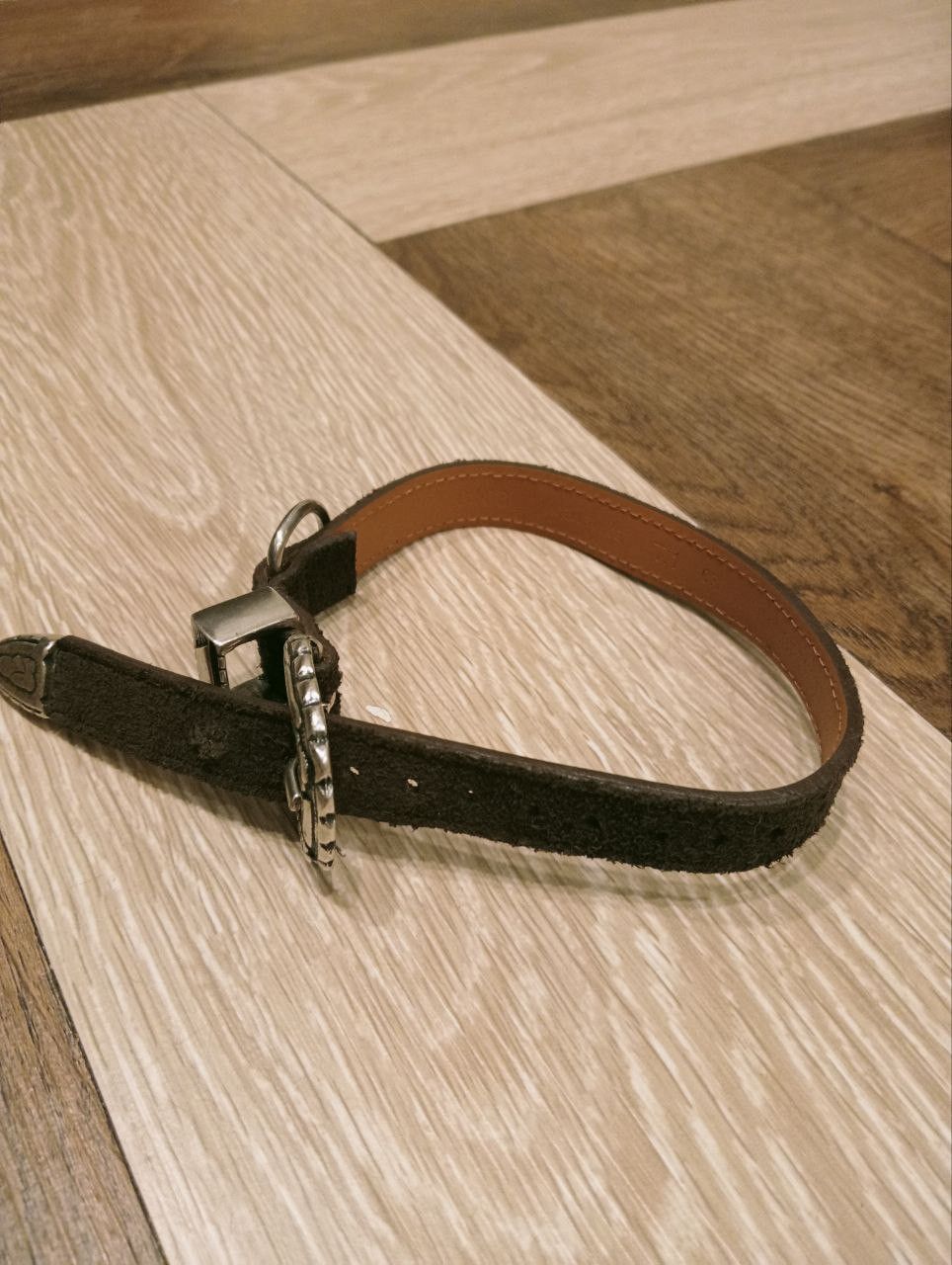 Genuine Leather MAISON BOINET LEATHER DOG COLLAR Size ONE SIZE - 3 Thumbnail
