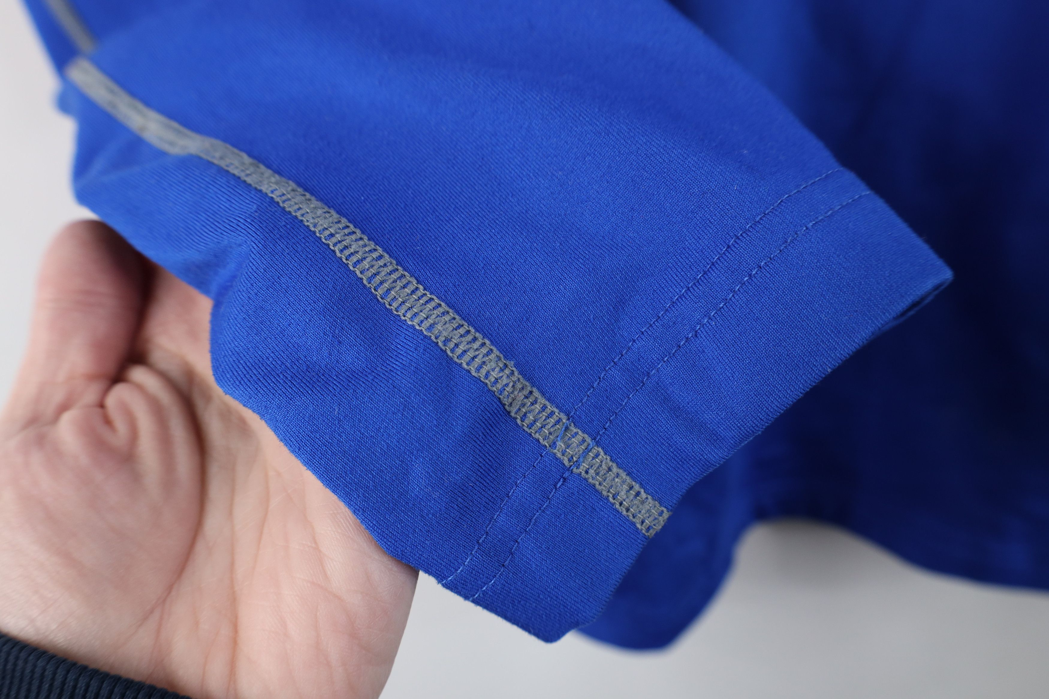 Nike Nike Pro Combat Hyperwarm Fitted Mock Neck T-Shirt Blue Size US S / EU 44-46 / 1 - 6 Thumbnail