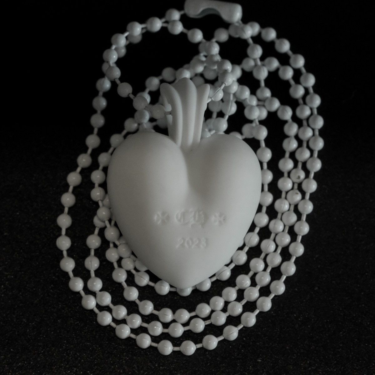 Chrome Hearts CHROME HEARTS SILICHROME - HEART NECKLACE Size ONE SIZE - 5 Thumbnail
