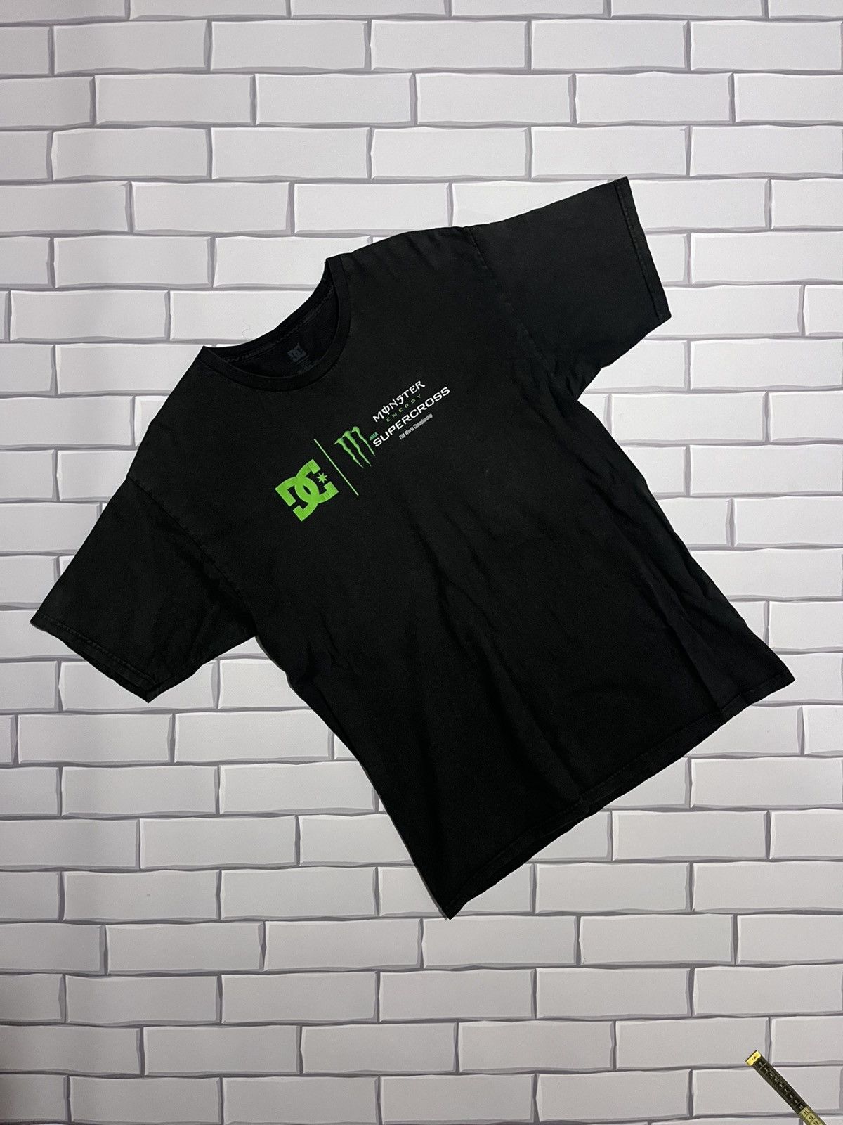 DC DC x Monster Energy AMA Supercross Tee Black Size US L / EU 52-54 / 3 - 2 Thumbnail