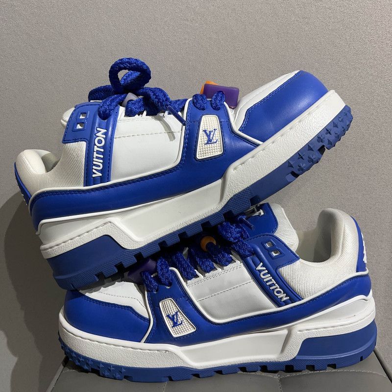 Louis Vuitton Louis Vuitton Trainer Maxi Fashion Sneakers for Men -2508 Size US 8 / EU 41 - 8 Thumbnail