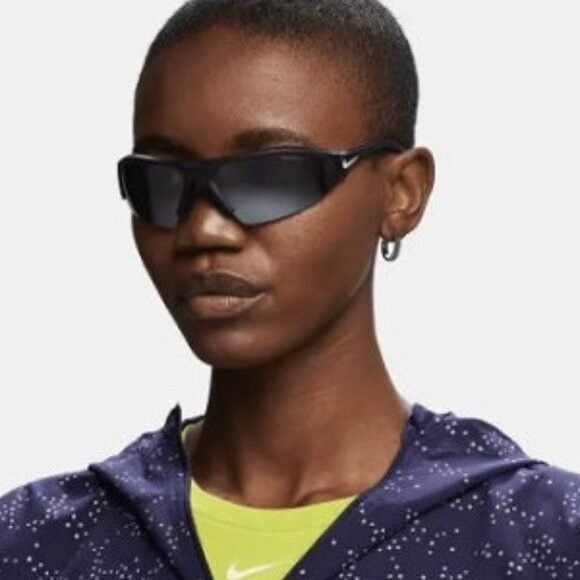 Nike NIKE SKYLON ACE MI EV1125 010 Sunglasses Anthracit Geometric Size ONE SIZE - 1 Thumbnail