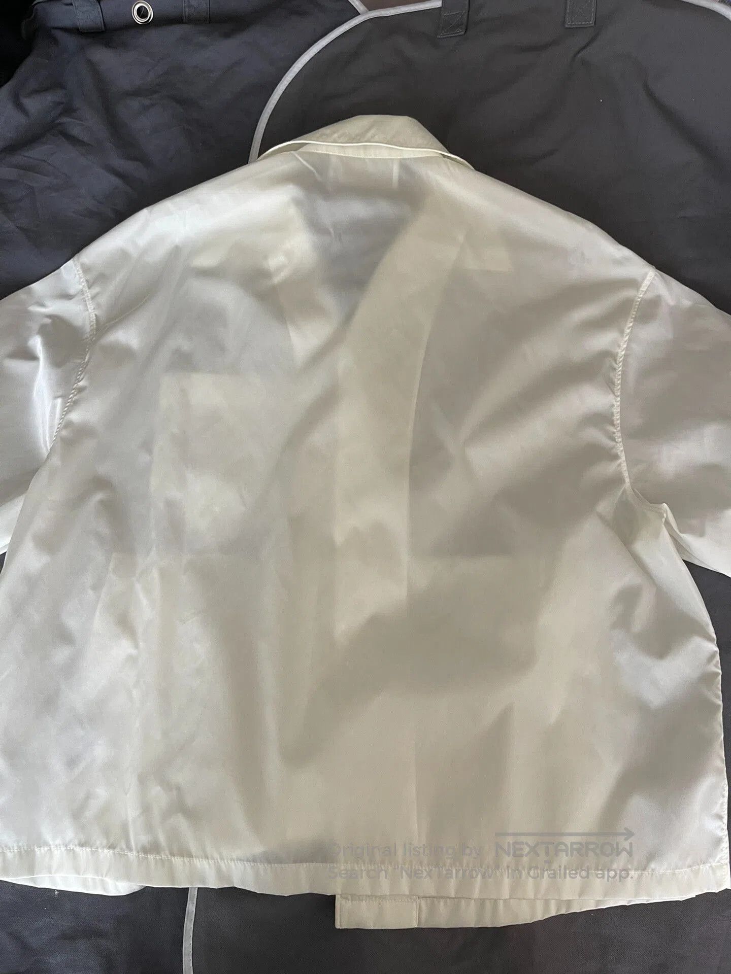 Prada prada recycled nylon shirt in white. Size US L / EU 52-54 / 3 - 2 Thumbnail
