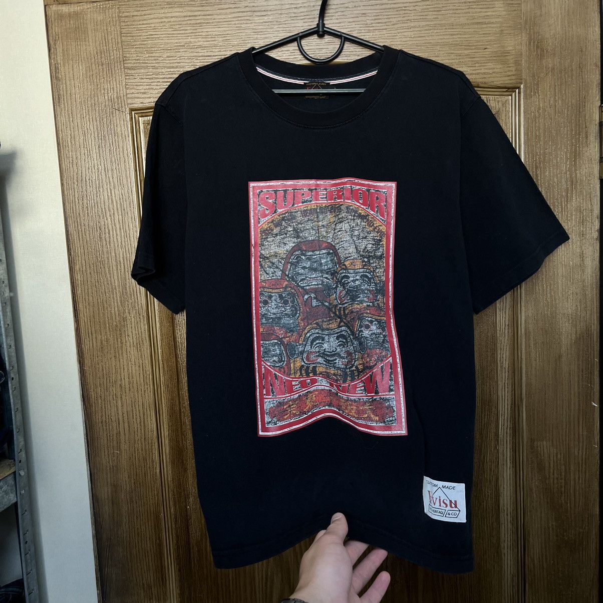 Evisu Vintage Evisu Big Logo T Shirt Tee 90’s Size US XL / EU 56 / 4 - 2 Thumbnail