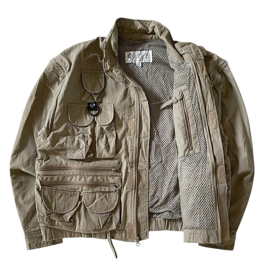 Columbia × General Research Columbia PFG Utility Multipocket Jacket / Vest (convertible) Size US M / EU 48-50 / 2 - 6 Thumbnail