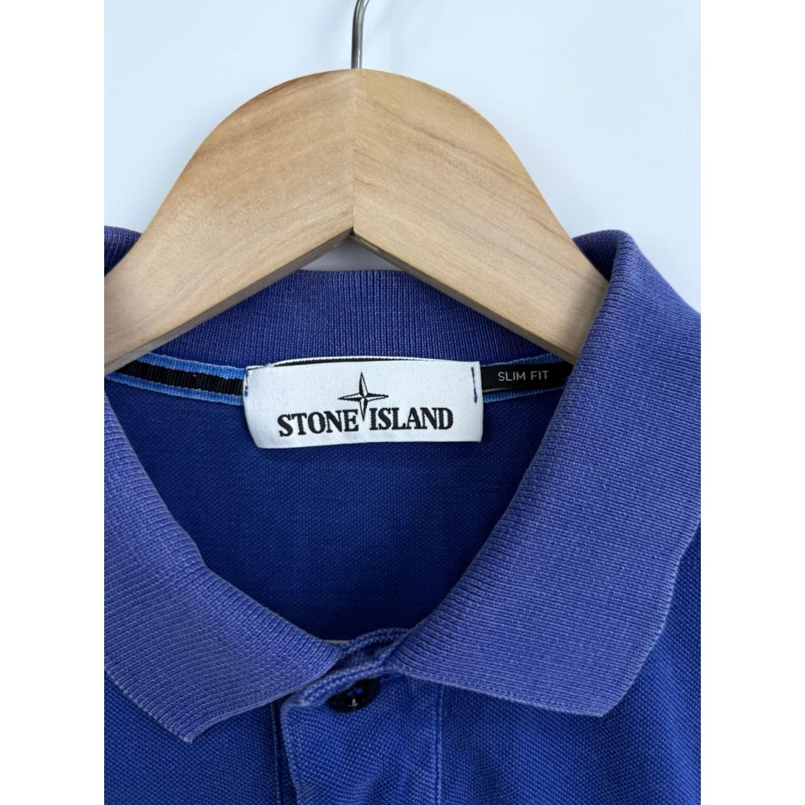 Stone Island Stone Island Patch Program Polo T-Shirt Blue L Mens XS? No—keep to L size; blue Polo T-Shirt Stone Island Patch Program Polo T-Shirt Blue L Mens Size US L / EU 52-54 / 3 - 5 Thumbnail