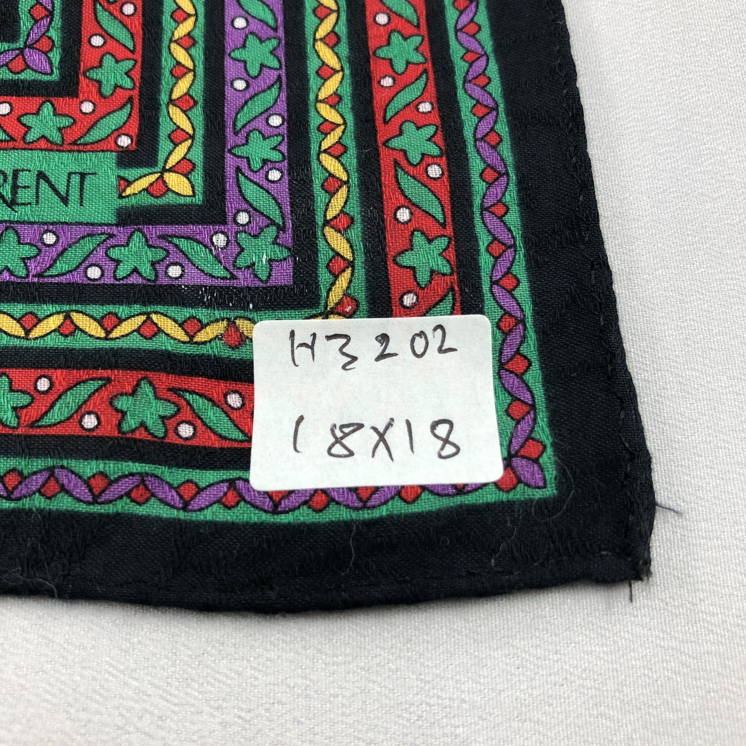 Yves Saint Laurent YSL Handkerchief Neckerchief Bandana H3202 Size ONE SIZE - 5 Thumbnail