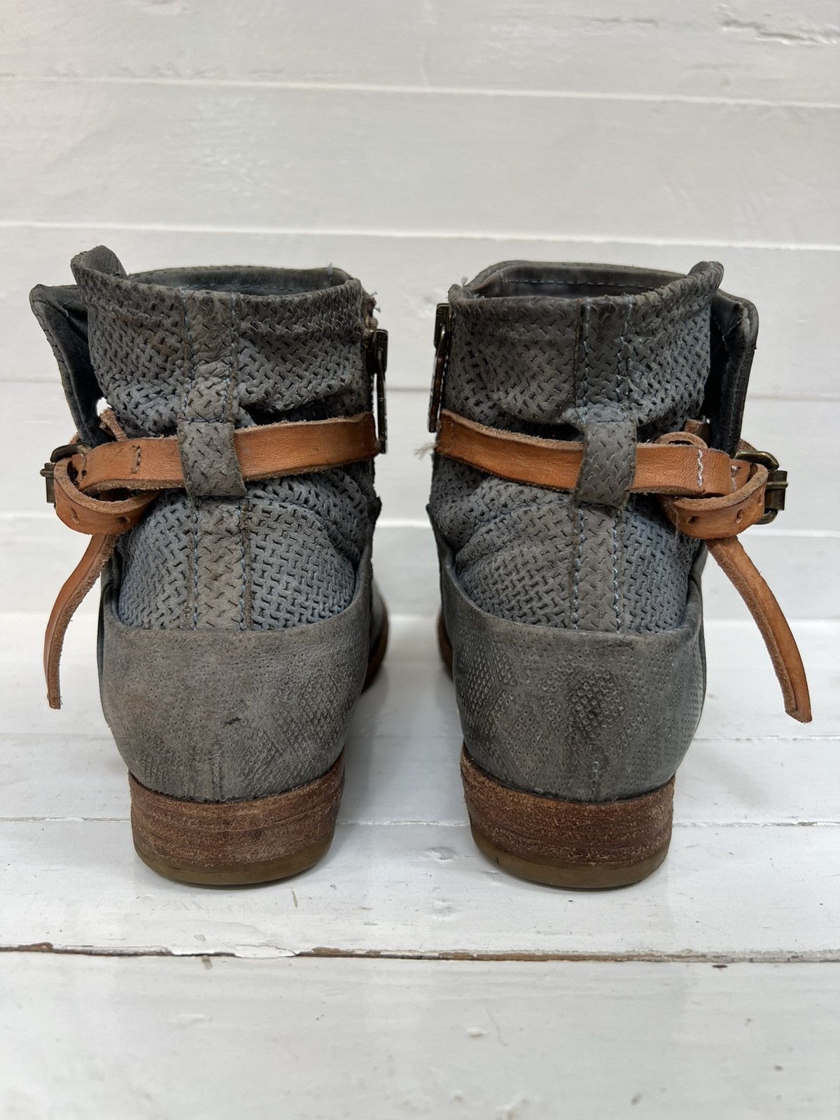 A.S.98 AS 98 Leather Boots Avant Garde KimRii x Guidi design Size US 8 / IT 38 - 8 Thumbnail