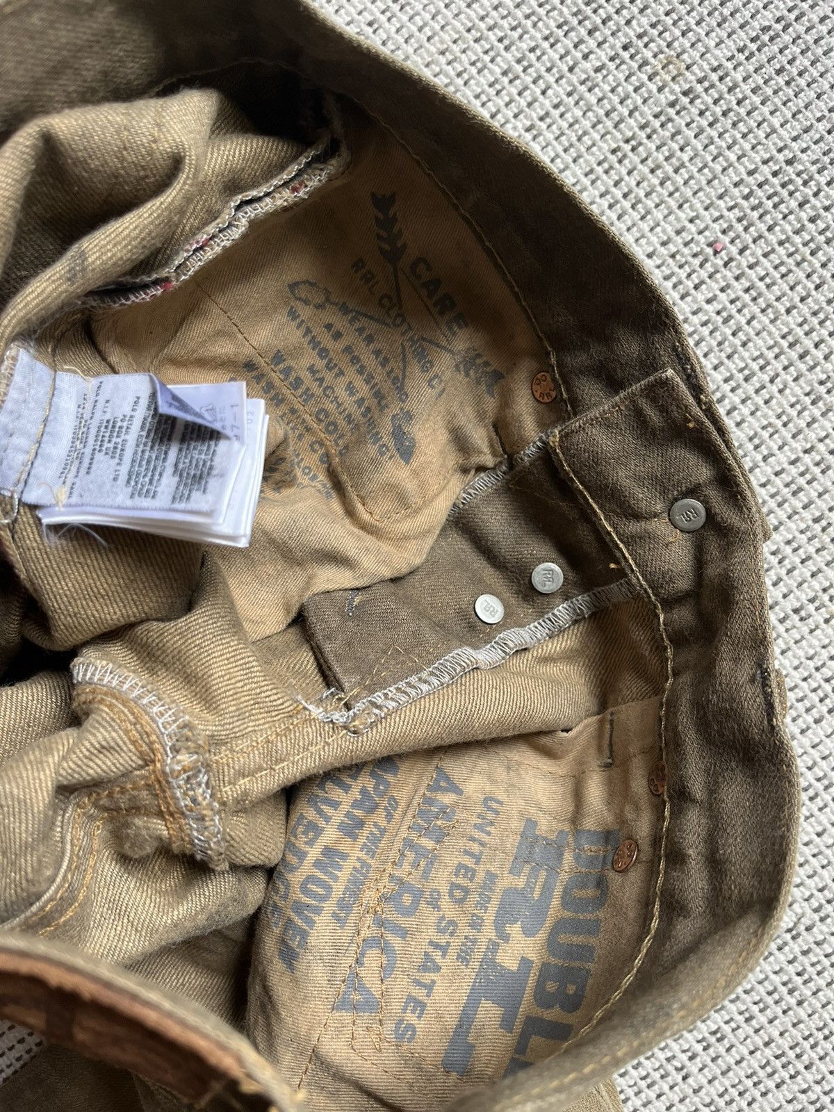 RRL Ralph Lauren Vintage RRL RALPH LAUREN selvedge Denim Jeans Size 28" / US 6 / IT 42 - 10 Thumbnail