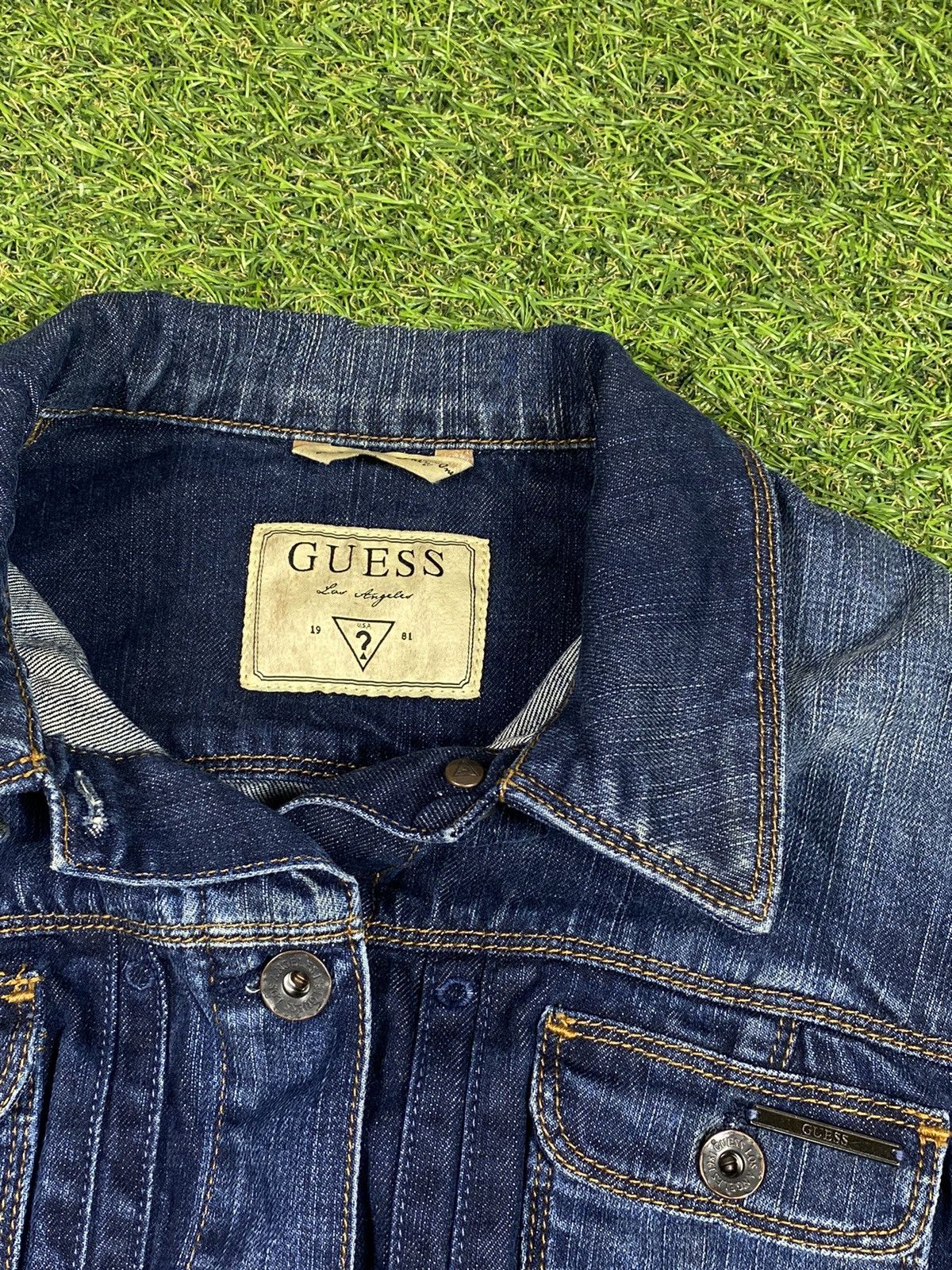 Vintage Vintage 90s Japanese Jeans jacket streetwear style size S Size S / US 4 / IT 40 - 5 Thumbnail