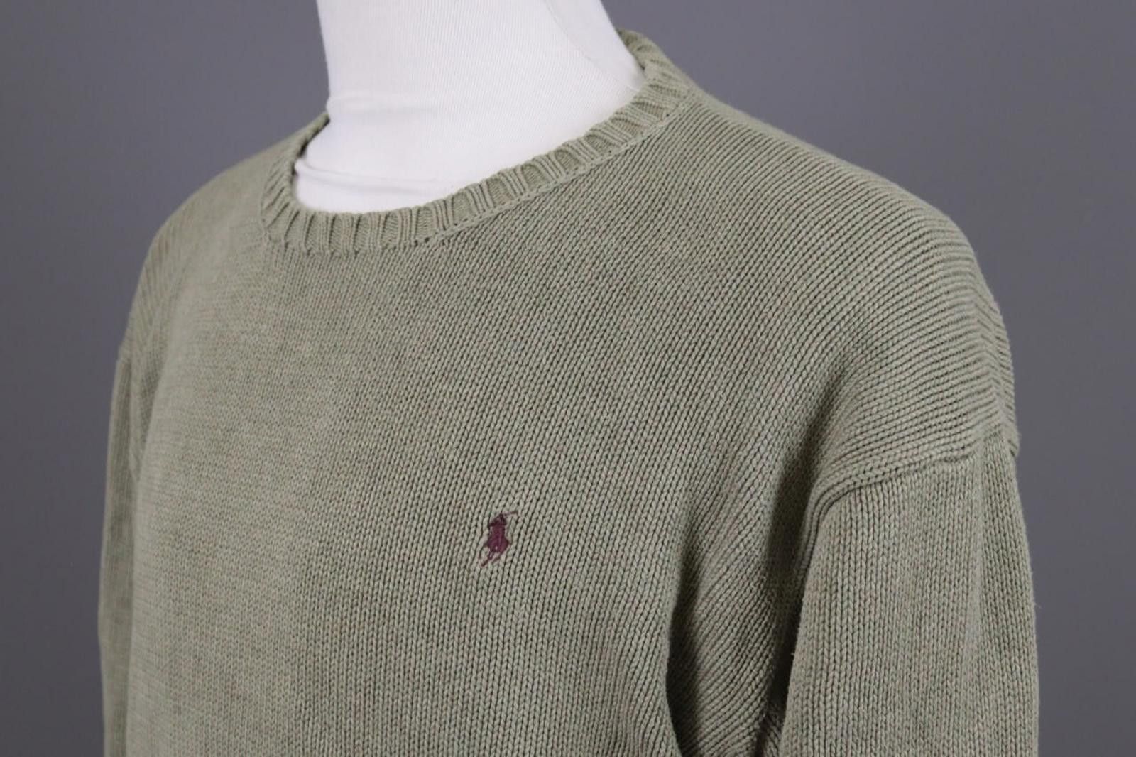 Polo Ralph Lauren Polo Ralph Lauren Beige Cable Knit Sweater Size XL Size US XL / EU 56 / 4 - 8 Thumbnail