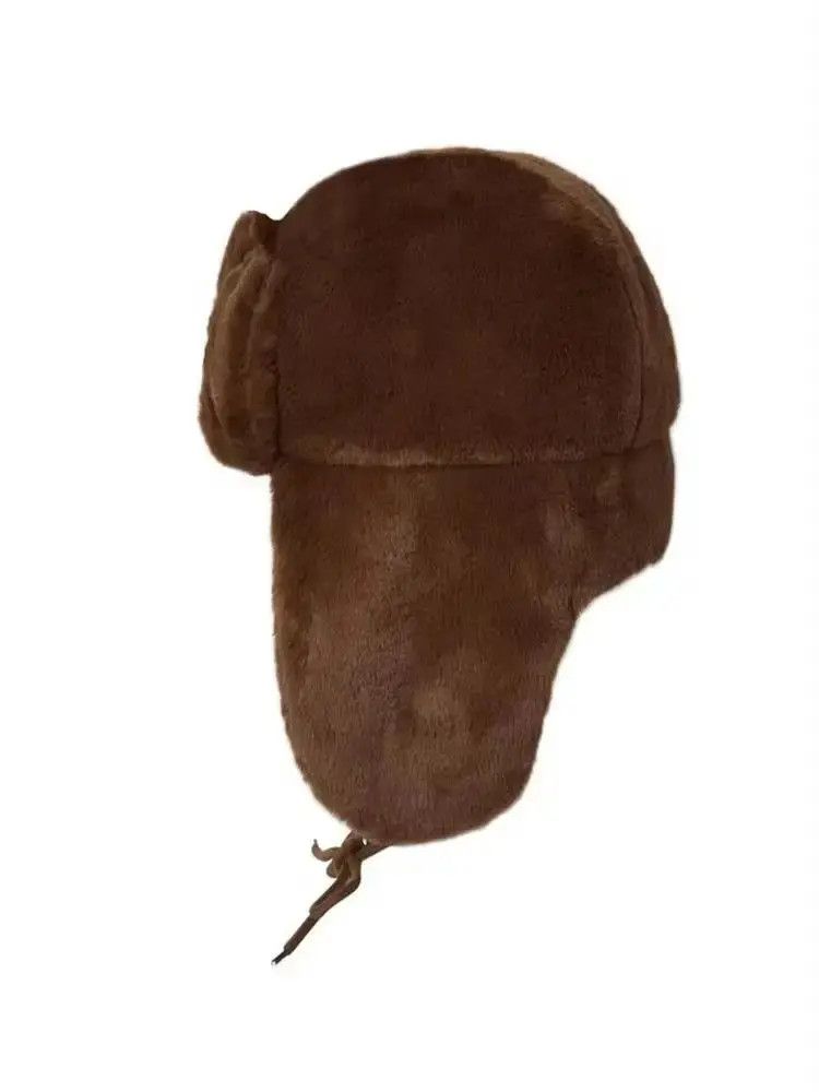 Japanese Brand Japanese Y2K Anime Domo Kun Glasses Ushanka Cute Winter Hat Size ONE SIZE - 2 Thumbnail