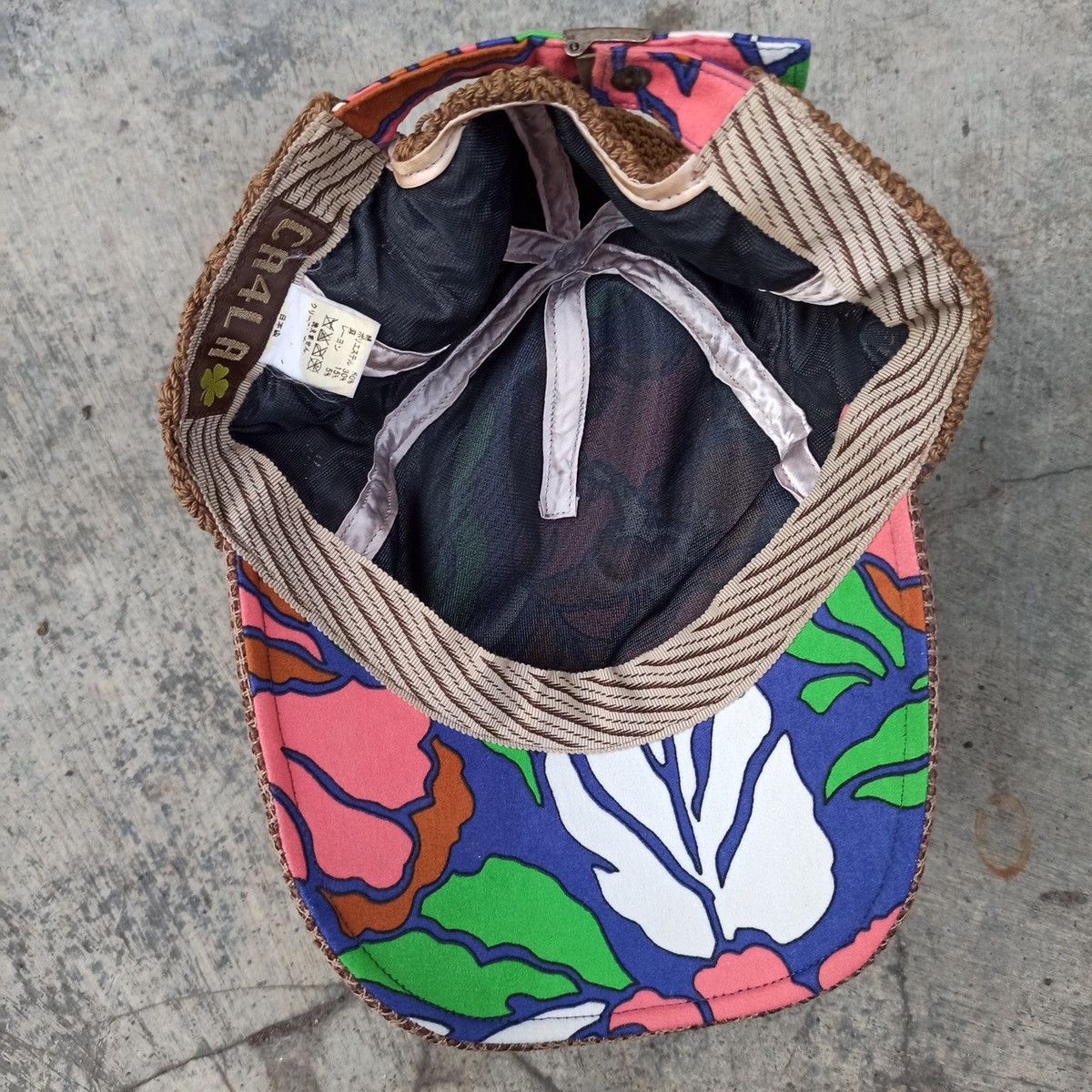 CA4LA × Japanese Brand Unique Knit straw and floral ca4la hat Size ONE SIZE - 15 Thumbnail