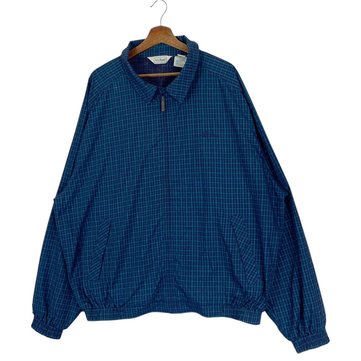 L.L. Bean Vintage L.L. Bean Checkers Style Jacket Size US XL / EU 56 / 4 - 3 Thumbnail