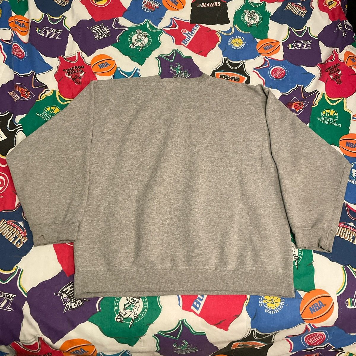 NFL × Reebok × Vintage Vintage 2002 NFL Patriots vs Rams Super Bowl Crewneck Size US XL / EU 56 / 4 - 2 Thumbnail