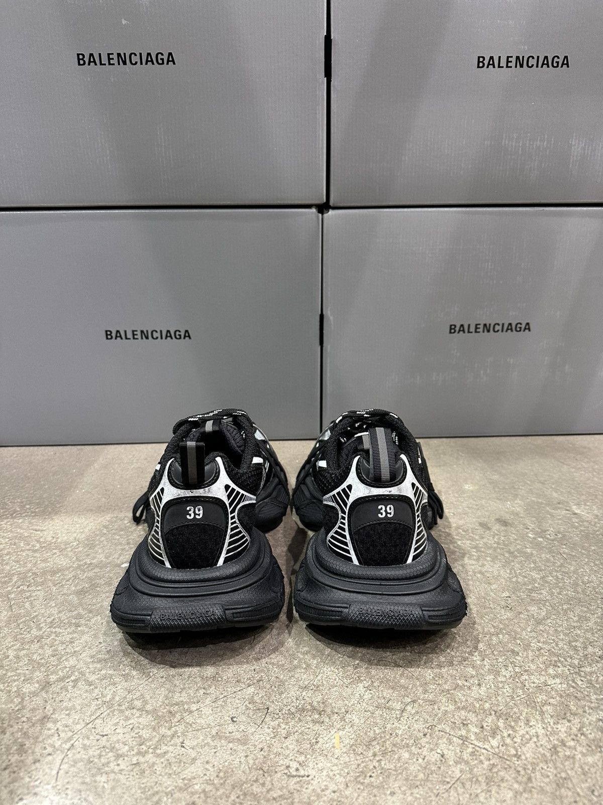 Balenciaga BALENCIAGA - 3XL Sneaker Black Size US 10 / EU 43 - 5 Thumbnail