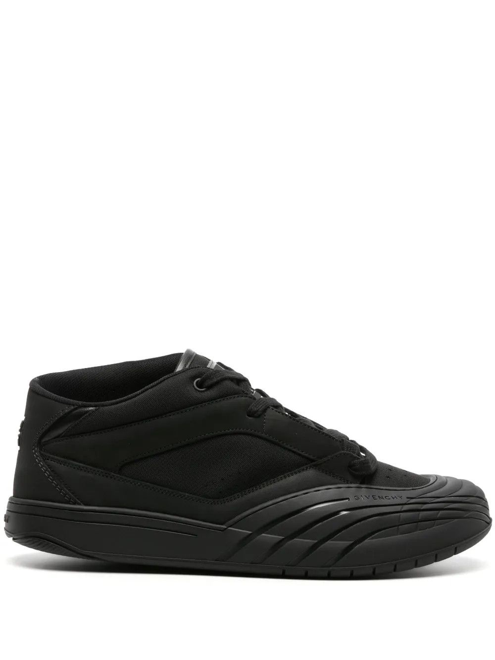 o1w1db10325 Mid Top Sneakers in Black
