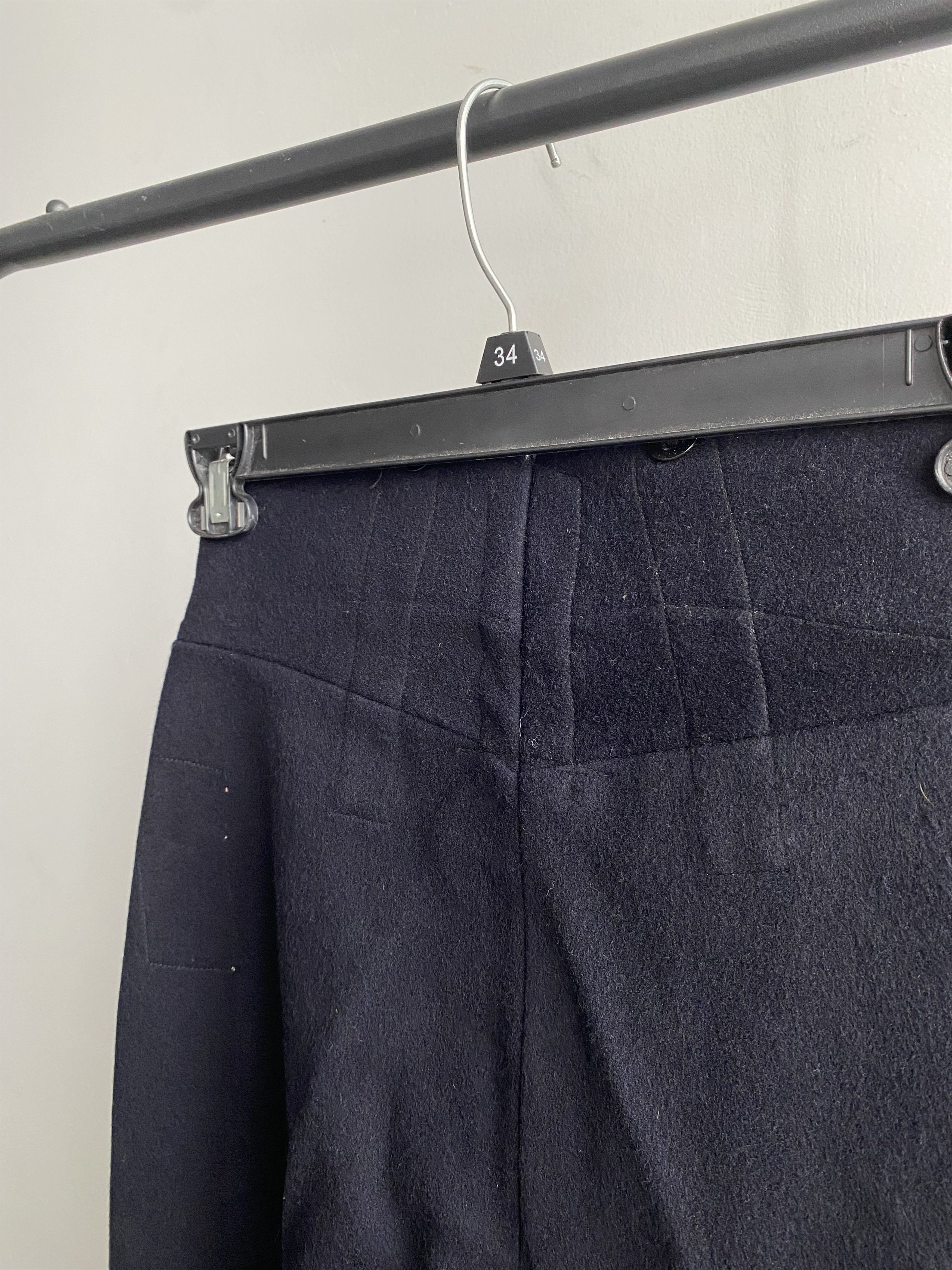 Vintage Vintage 1940s WW2 British Army Battledress Serge Wool Pants Size US 36 / EU 52 - 7 Thumbnail
