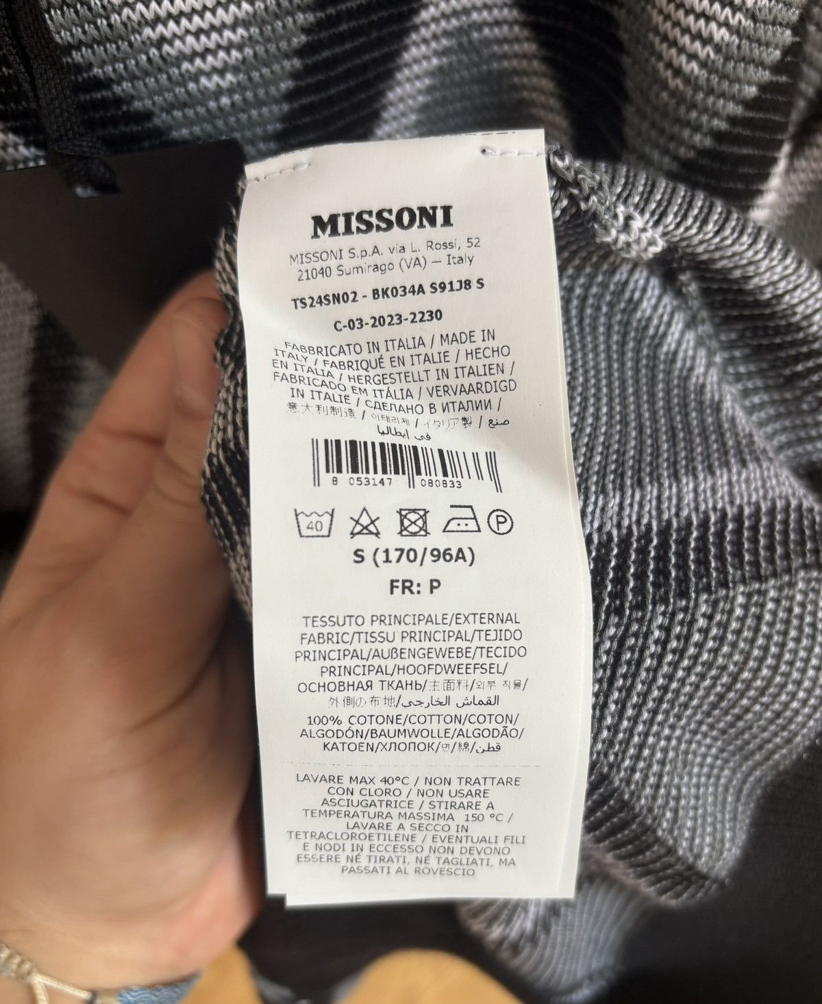 Missoni Missoni crewneck sweater Size US S / EU 44-46 / 1 - 4 Thumbnail