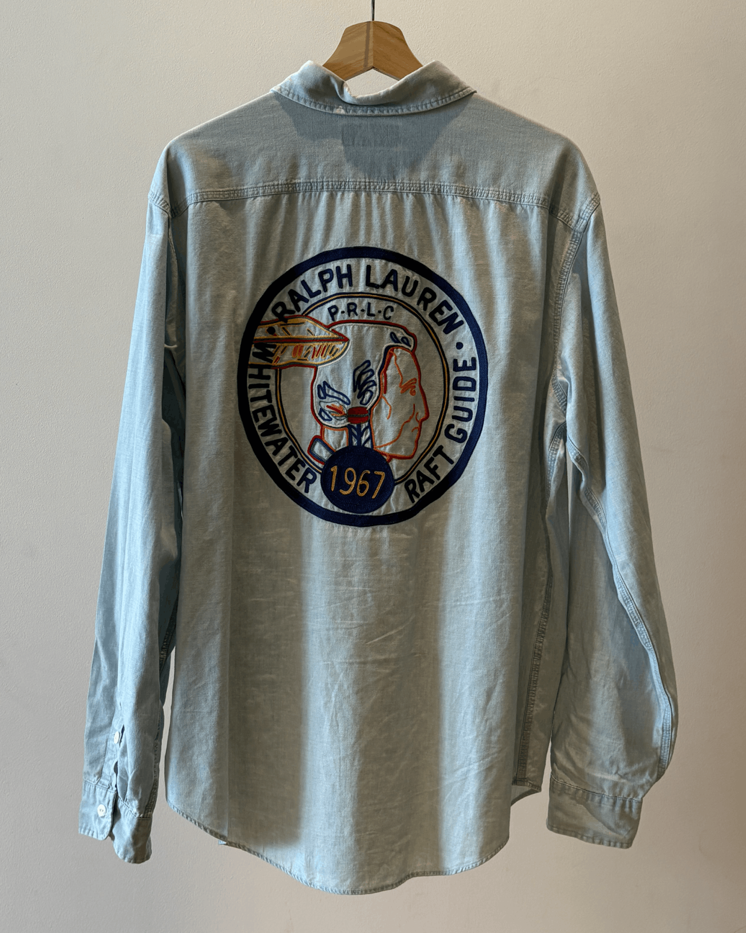 Polo Ralph Lauren White Water Raft Guide Shirt Size US L / EU 52-54 / 3 - 2 Thumbnail