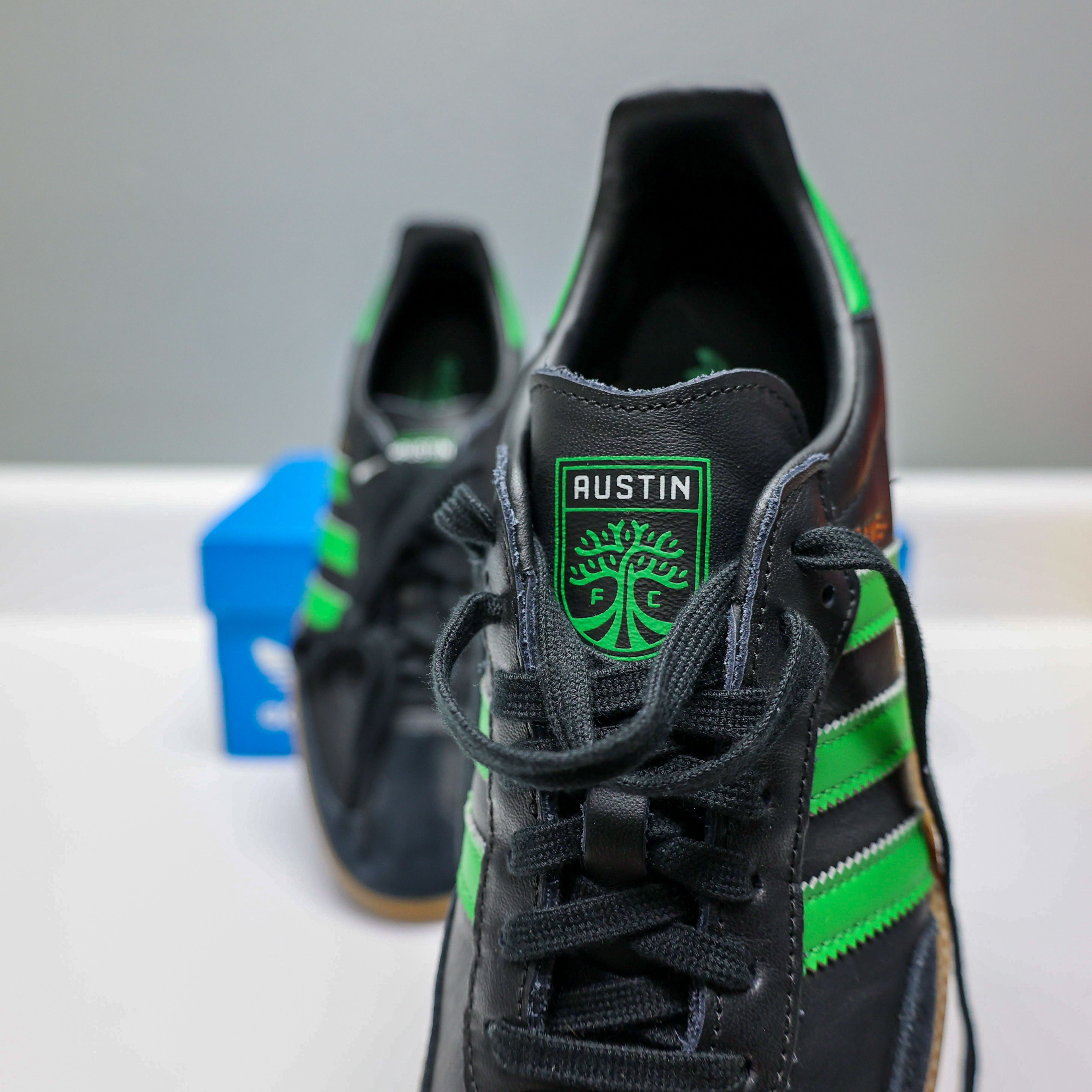 Adidas Adidas Originals Austin FC Samba Shoes HQ7035 Green Size 8 Size US 8 / EU 41 - 4 Thumbnail