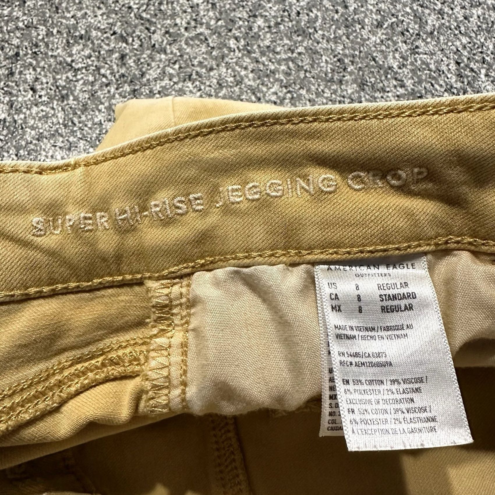 American Eagle Outfitters American Eagle Outfitters Jeans Womens 8 Regular 29x26 High Rise Jegging Crop Size 30" / US 8 / IT 44 - 6 Thumbnail