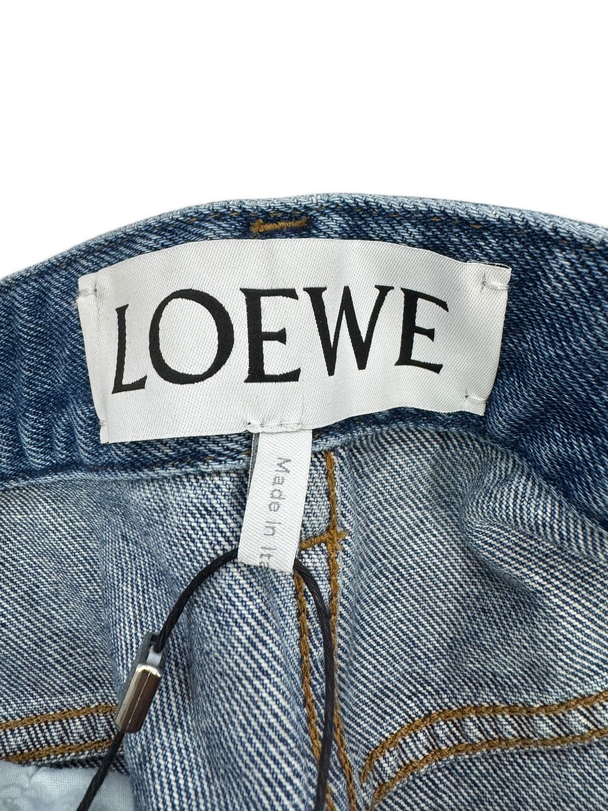 Loewe Loewe Blue Anagram Denim Jeans Size US 38 / EU 54 - 8 Thumbnail
