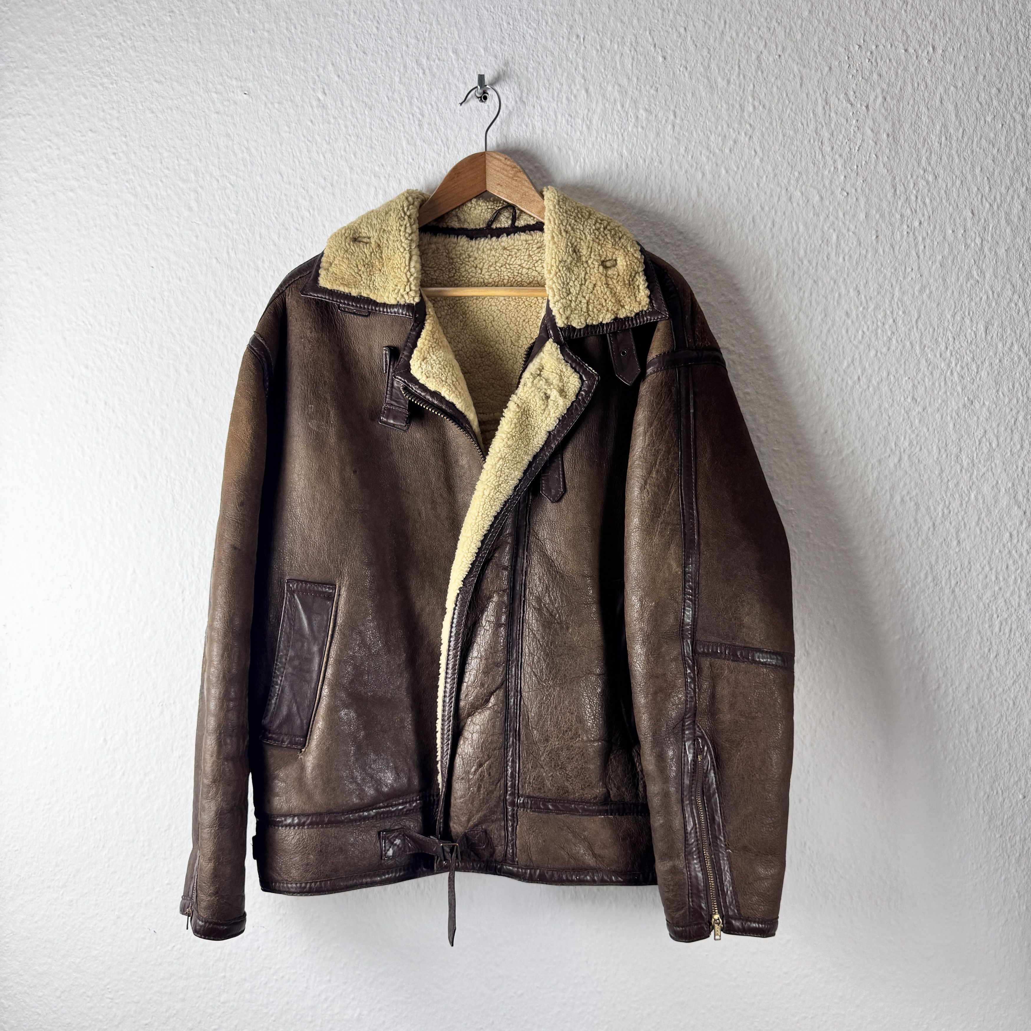 Aviator Nation Vintage Pierre Jacques Aviator Leather Jacket Size L / 52 Size US L / EU 52-54 / 3 - 1 Thumbnail