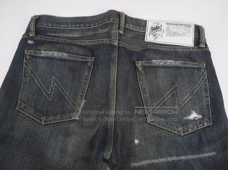 Neighborhood Neighborhood size L Blue Poison 2 Bull King Slim Fit L Siz Size US 27 - 8 Thumbnail