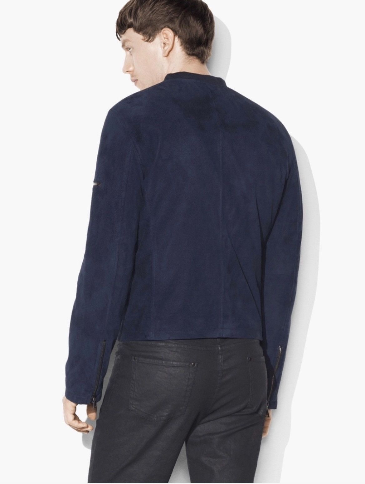 John Varvatos Suede bomber. 50 Size US M / EU 48-50 / 2 - 4 Thumbnail