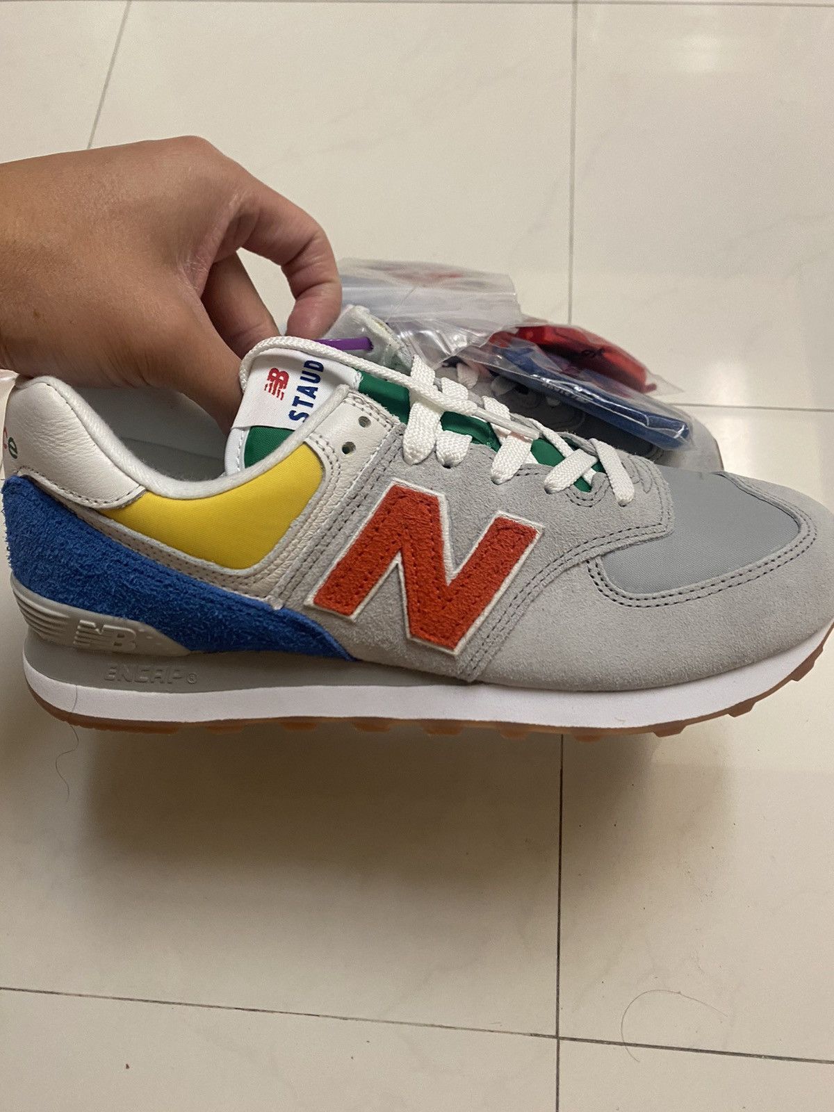 New Balance New Balance 574 Staud Collab Size US 9 / EU 42 - 3 Thumbnail