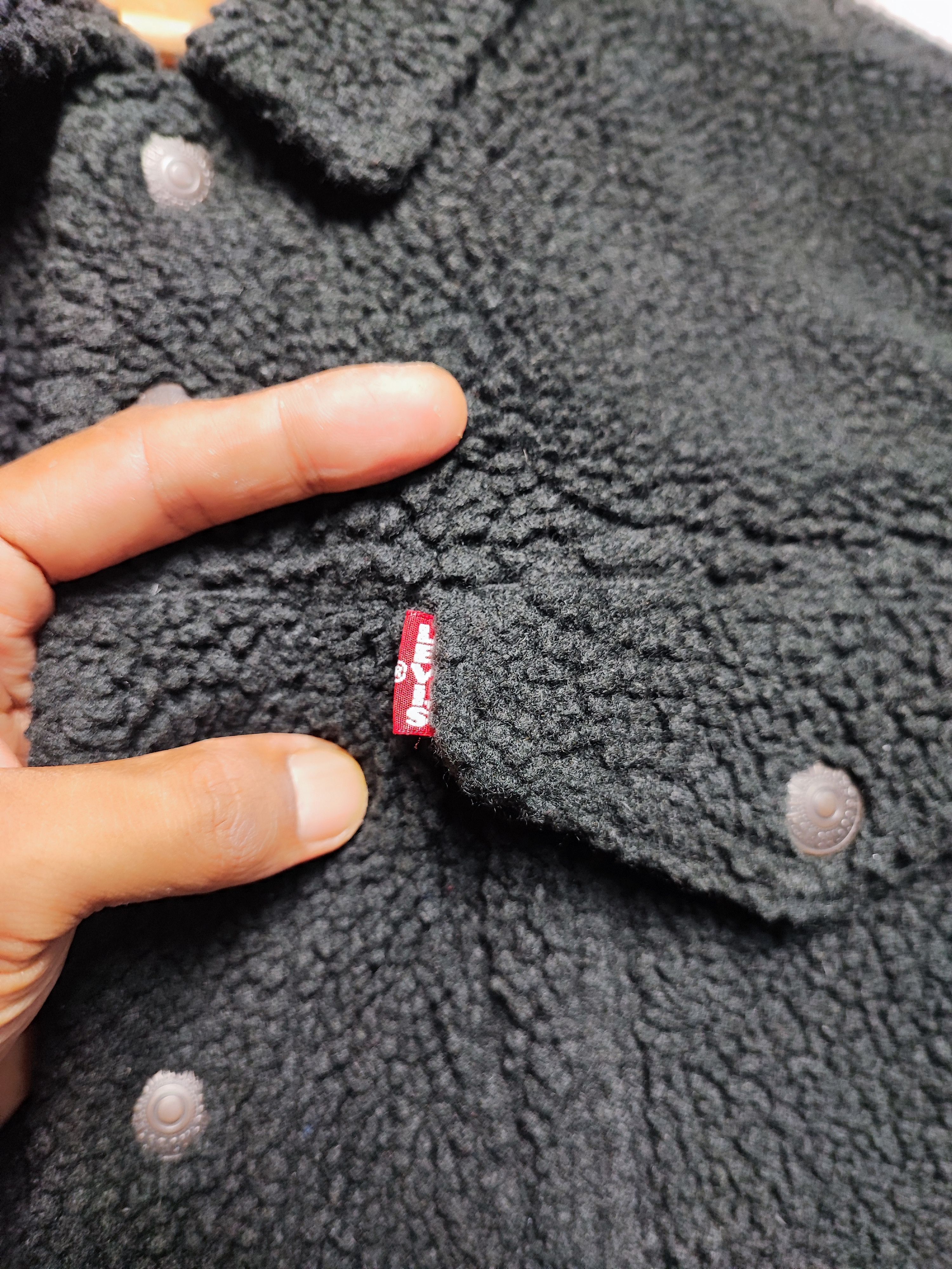 Levi's Vintage Clothing Levi's Sherpa Lined Trucker Jacket Fleece Size L Size US L / EU 52-54 / 3 - 6 Thumbnail