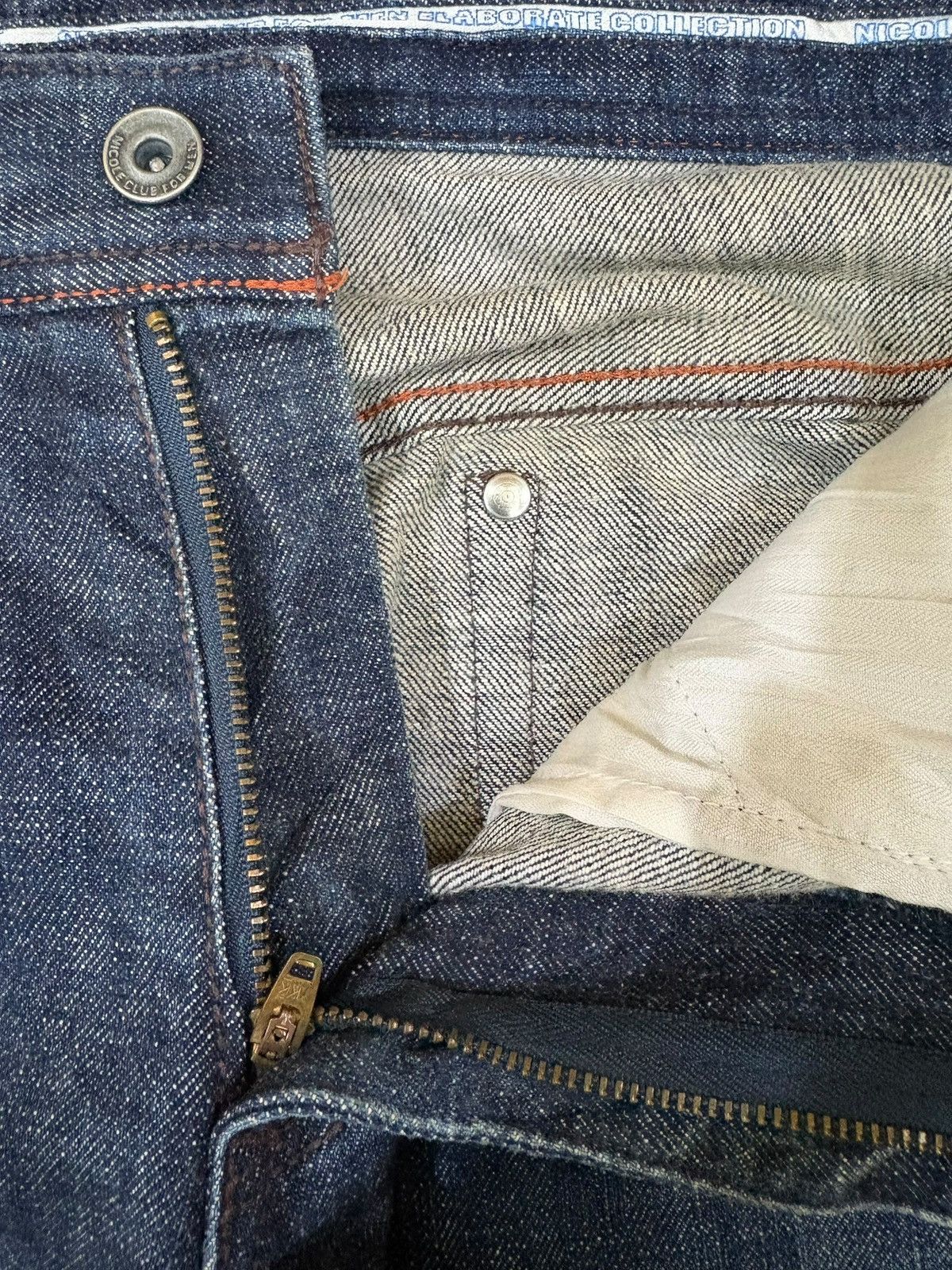 Nicole Club Vintage Nicole Club For Men Blue Wash Loose Baggy Jeans Size US 34 / EU 50 - 9 Thumbnail