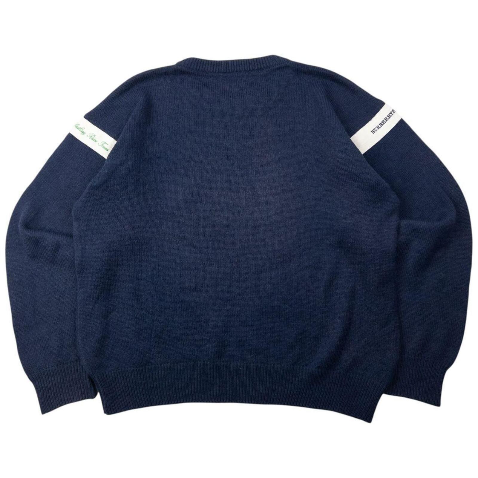 Burberry Vintage 90s Burberry Sailing Race Team Jumper Size M Size US M / EU 48-50 / 2 - 2 Thumbnail