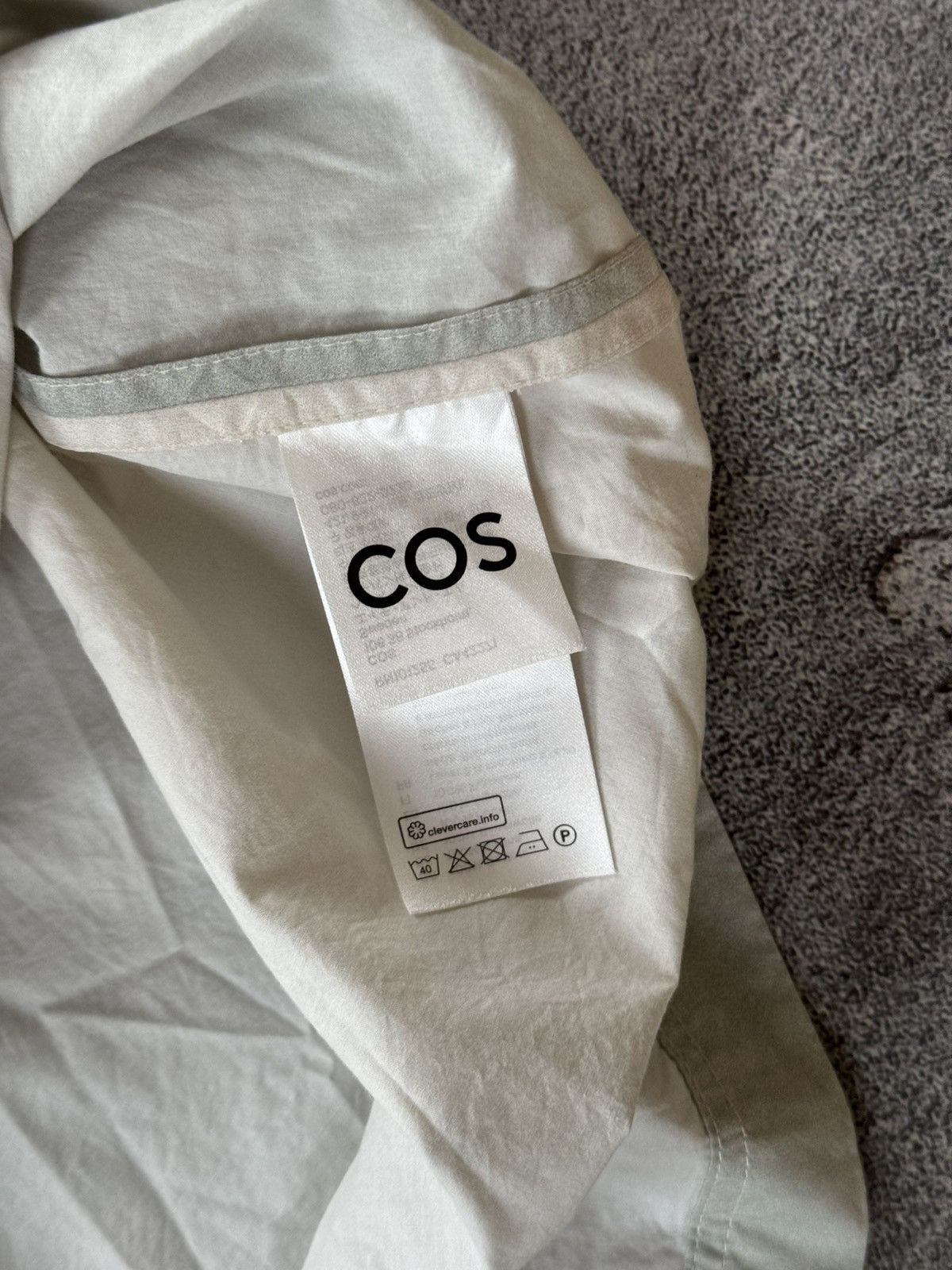 Cos × Designer Cos M relaxed shirt polo T-shirt Size US M / EU 48-50 / 2 - 8 Thumbnail