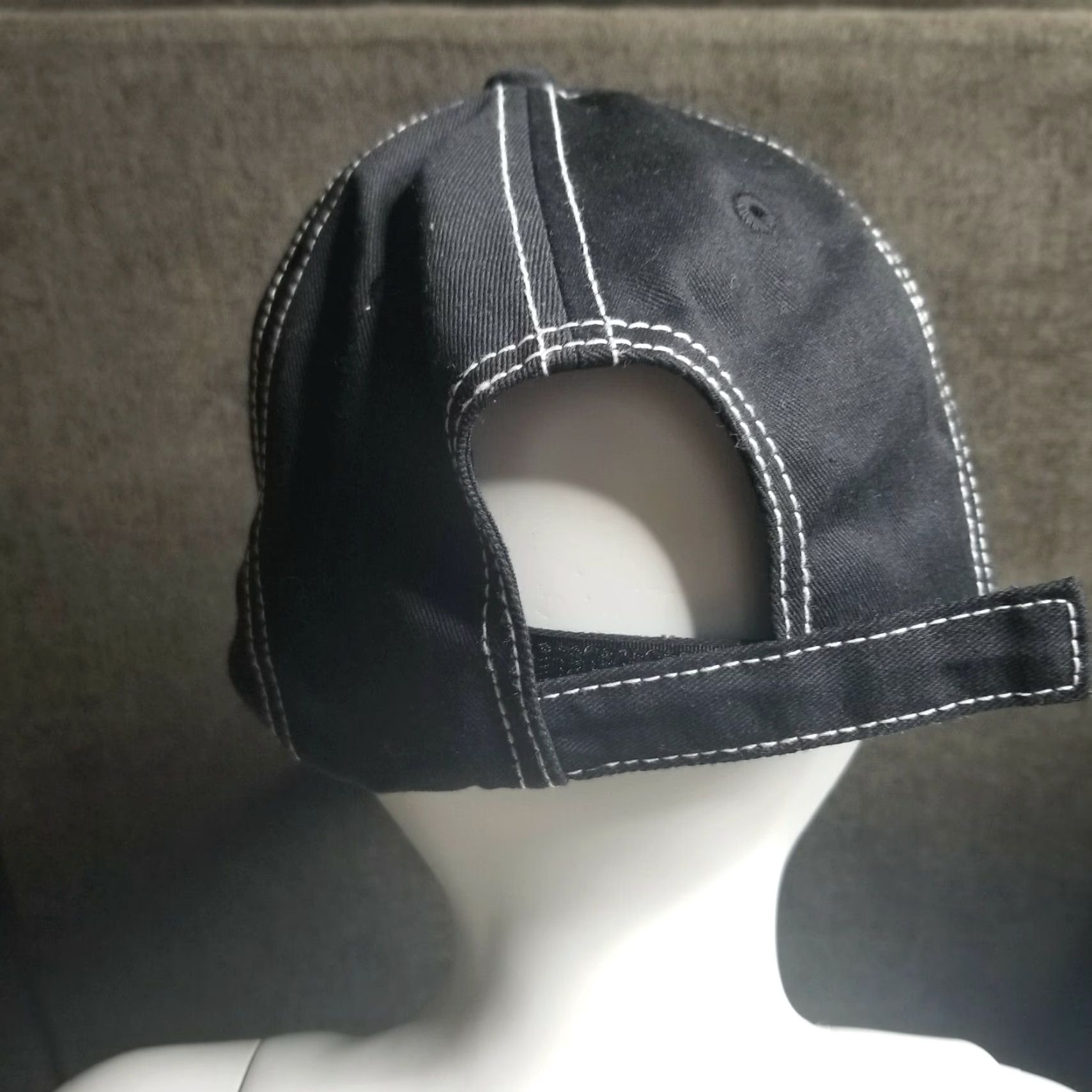Vintage GMC Baseball Cap Hat Adjustable Twill Black Officially Licensed Men Black Cap 100% Cotton? (wait) Size ONE SIZE - 3 Thumbnail