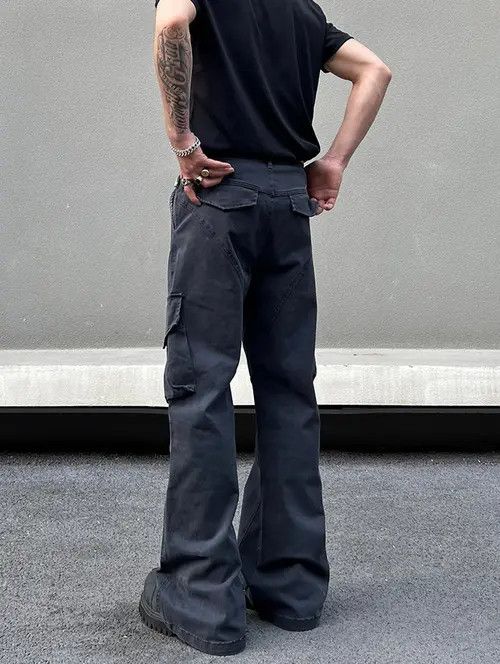 VIBE Multi Pocket Cargo Jeans Size US 32 / EU 48 - 4 Thumbnail