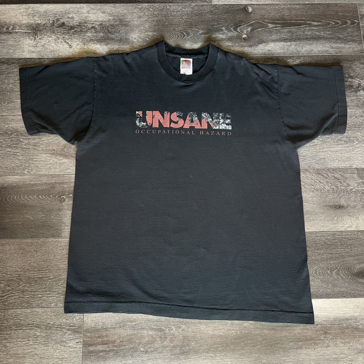 Band Tees Vintage 1998 Unsane Occupational Hazard Punk Band Logo Tee Size US XL / EU 56 / 4 - 1 Thumbnail