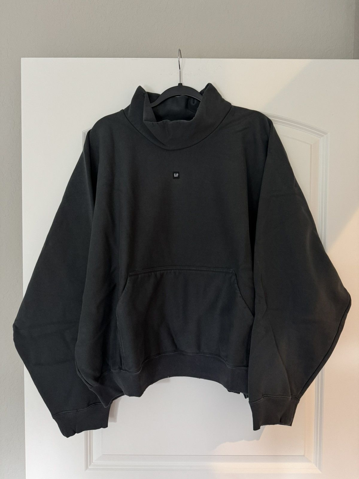 Black Yeezy Gap Hoodie | Grailed