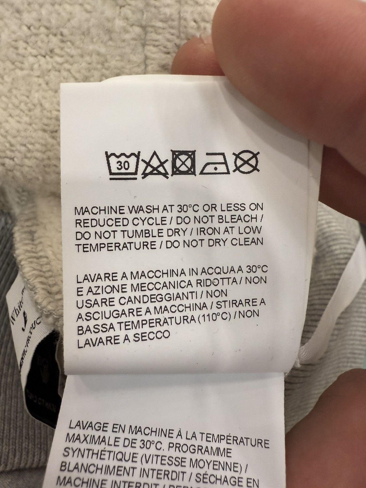 Off-White Off-White Grey Hoodie Size US XL / EU 56 / 4 - 11 Thumbnail