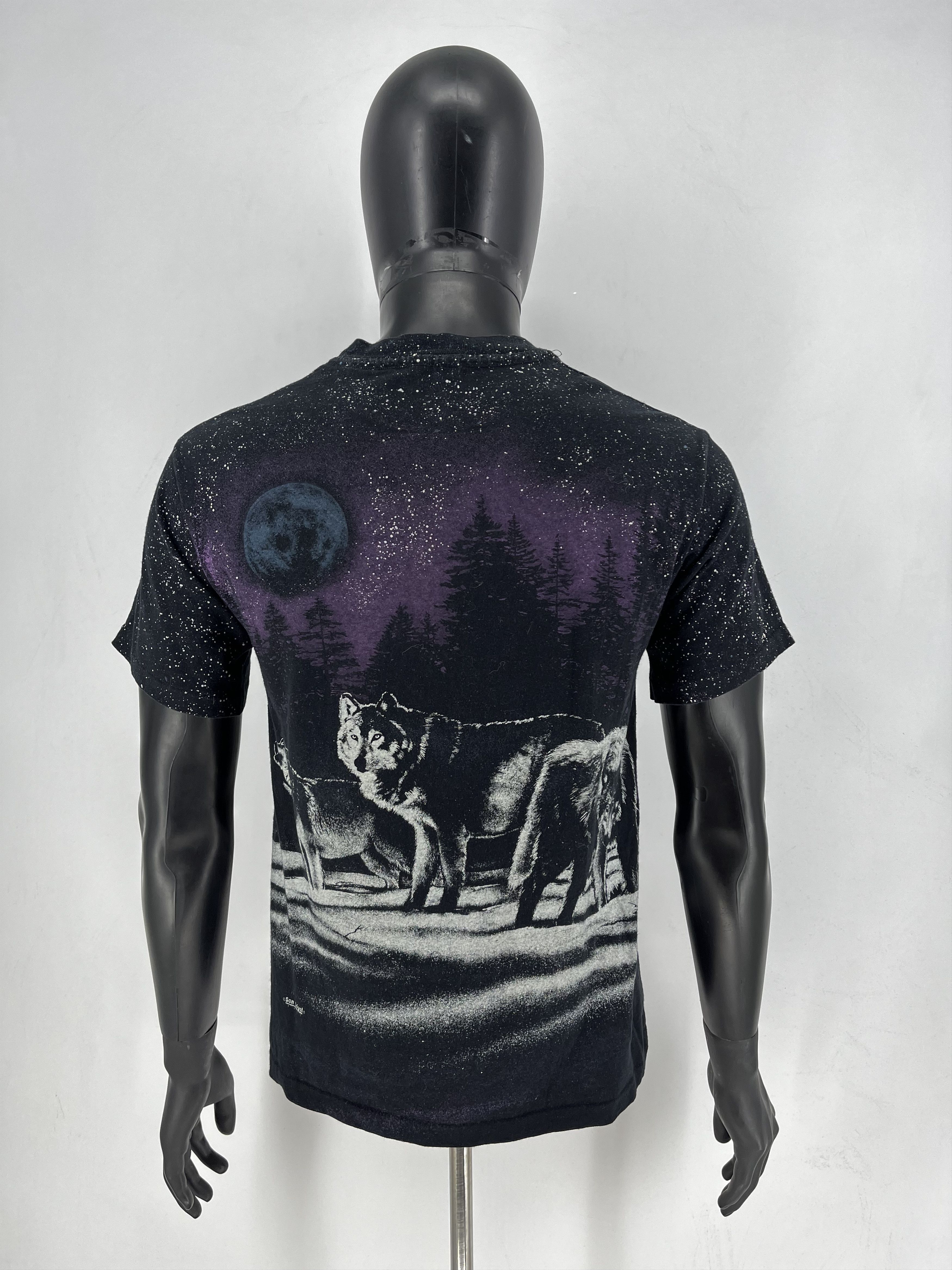 Other Washington Wolf Shirt Sided All Over Print 1991 San Segal Size US M / EU 48-50 / 2 - 13 Thumbnail